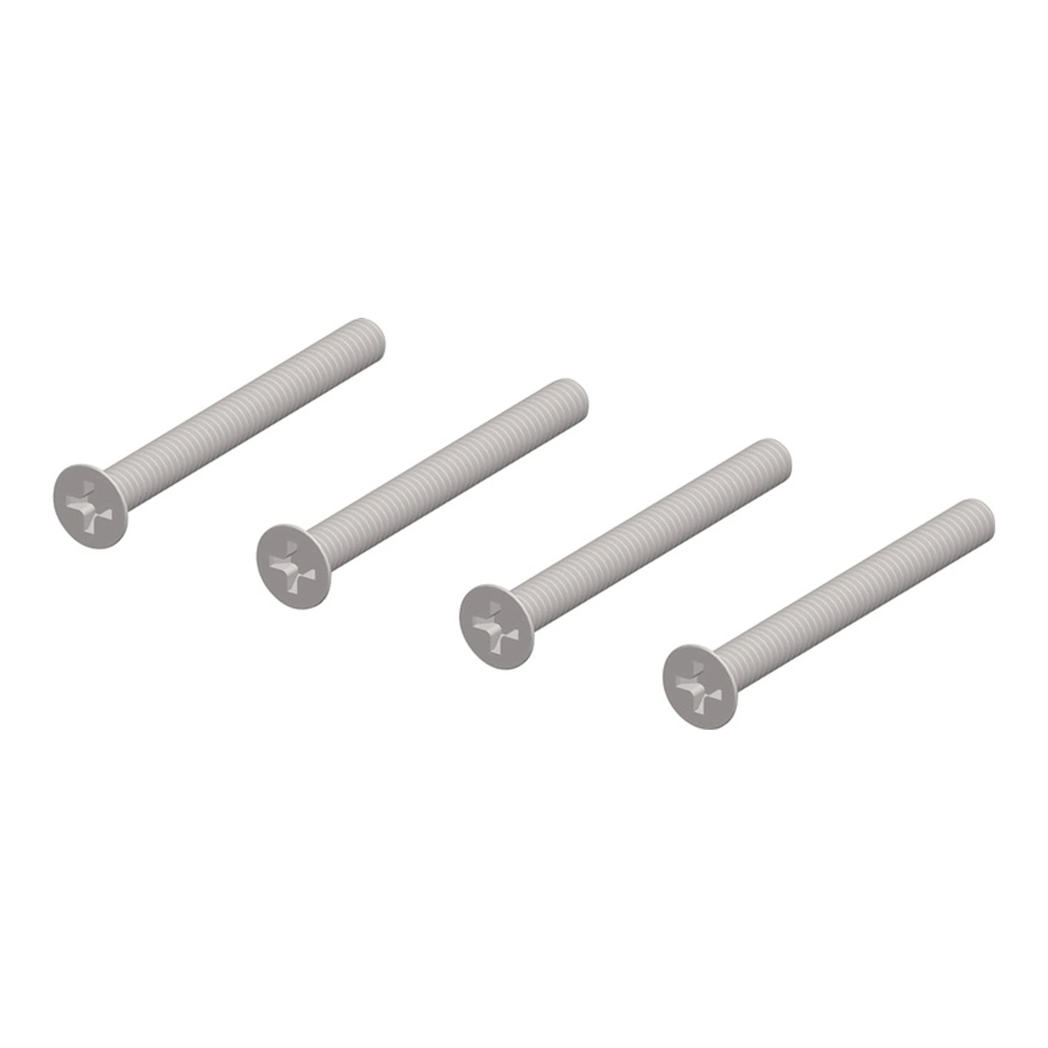TECWERK | Befestigungs-Set NW-400-10 | 47-56 mm 4xM4 x 60 mm