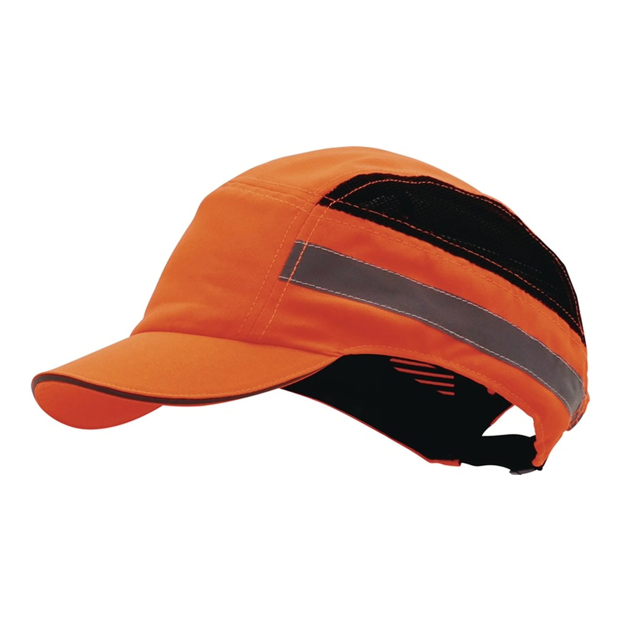 TECWERK | Anstoßkappe Daylight Base-Cap II | 52-65 cm neonorange Schirmlänge 5 cm