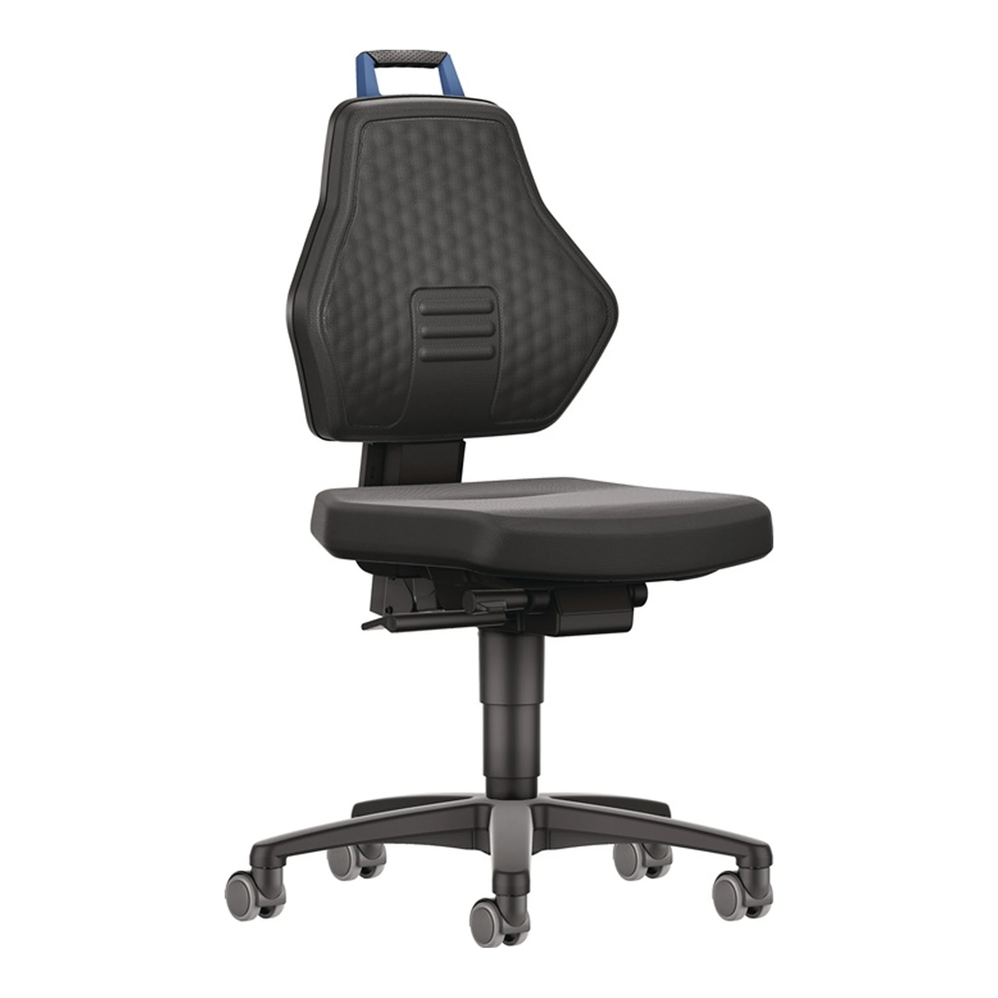 TECWERK | Arbeitsdrehstuhl | Rollen Supertec schwarz
