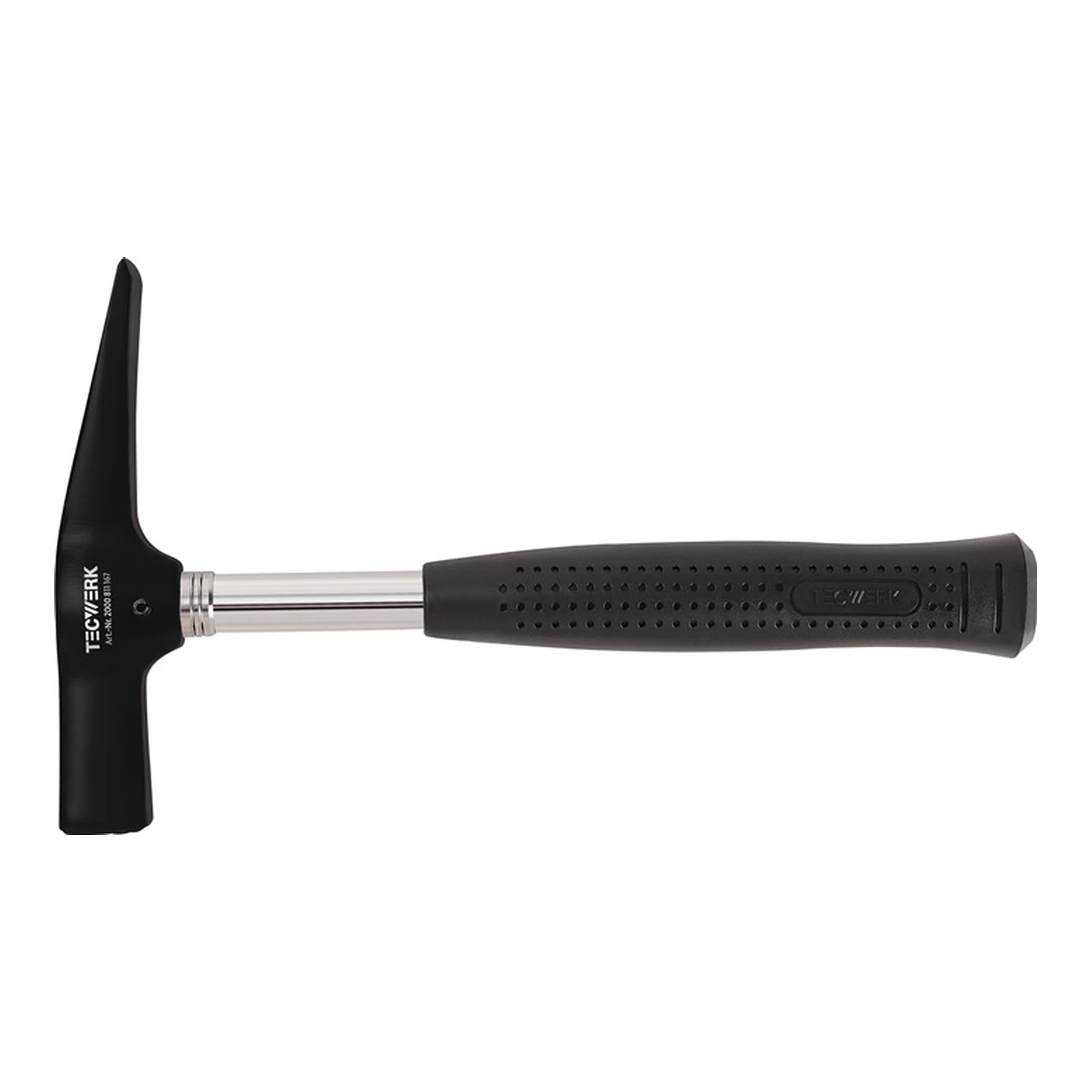 TECWERK | Maurerhammer | 600 g geraut Rheinische Form