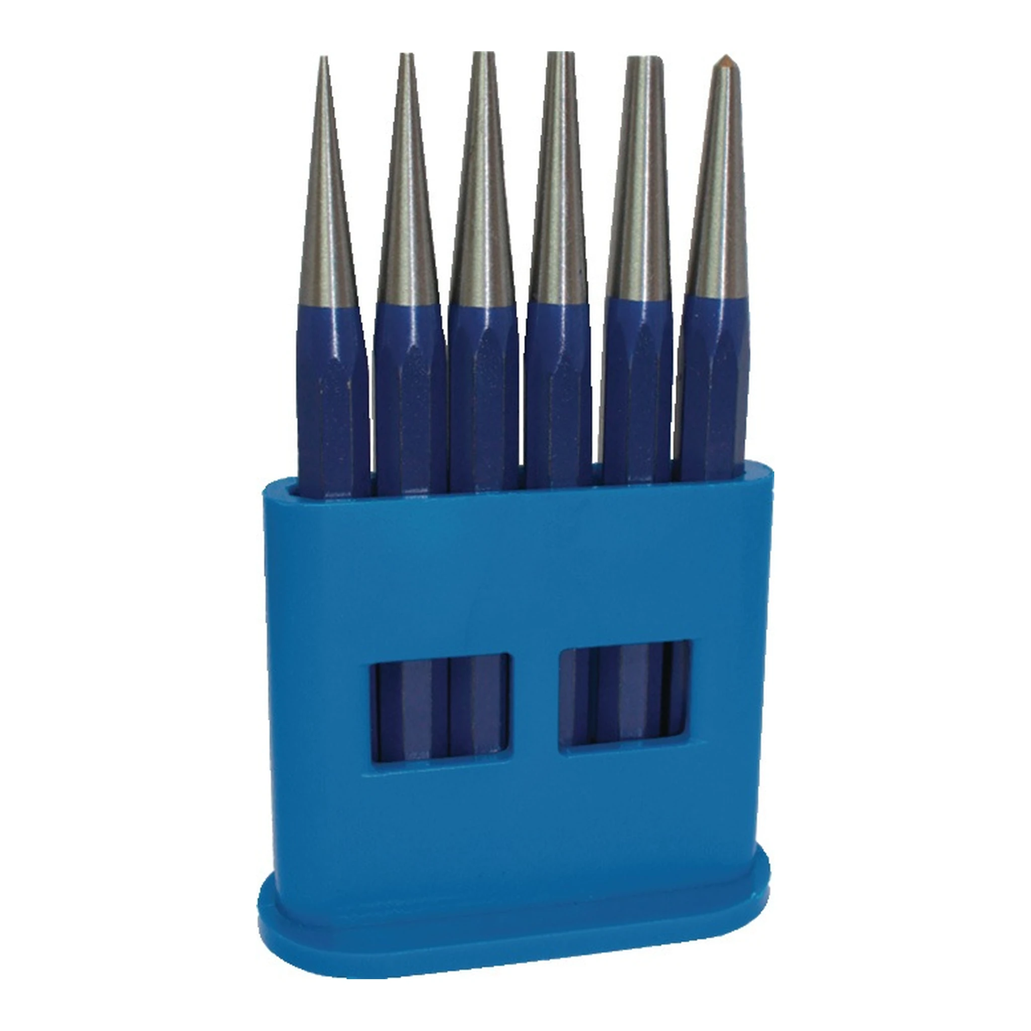 TECWERK | Durchtreiber-Satz | 6 teilig 1-2-3-4-5 + Körner-D. 4 mm