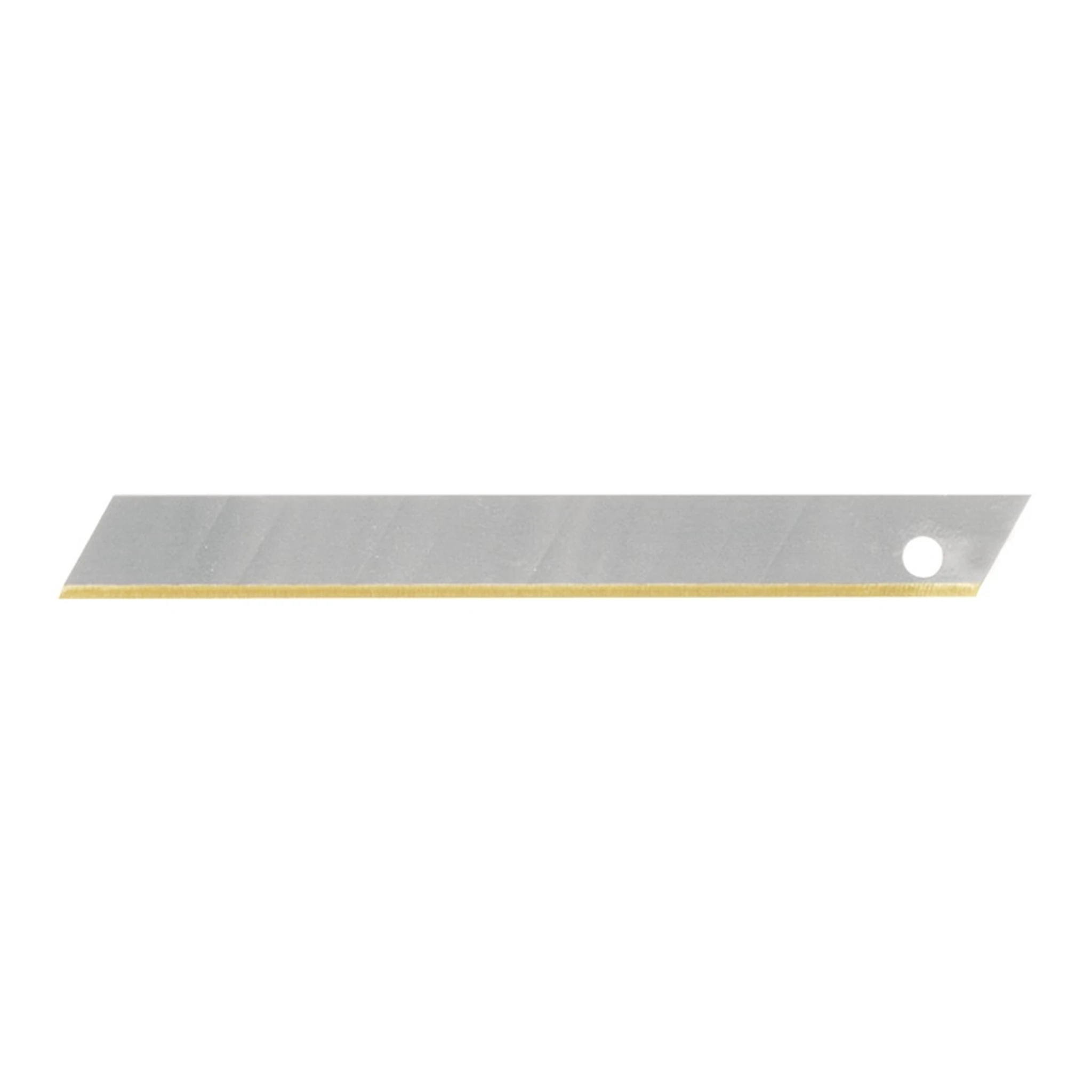 TECWERK | Abbrechklinge | L80xB9,1xS0,4mm TiN 12 Sollbruchstellen