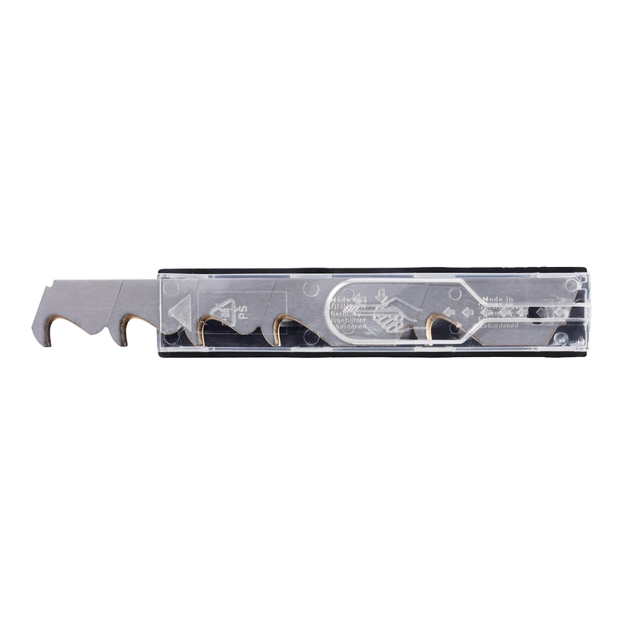 TECWERK | Abbrechhakenklinge | L104,5xB17,7xS0,5mm TiN 3 Sollbruchstellen