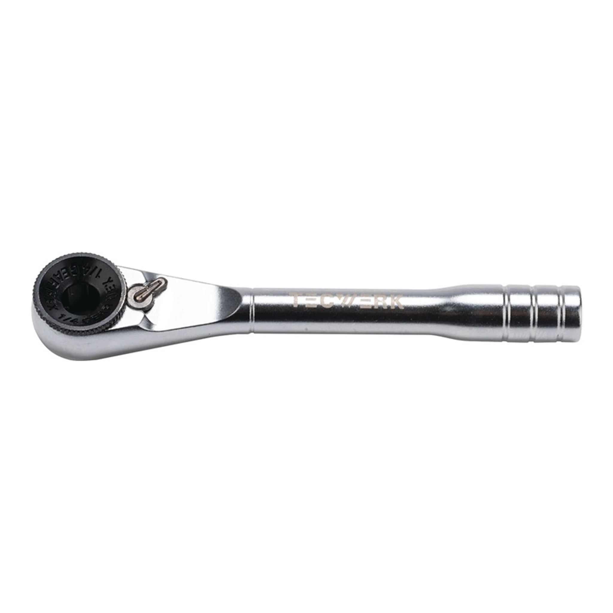 TECWERK | Bit-/Hebelumschaltknarre | 1/4 ″ direkte Bitaufnahme Länge 95 mm 72 Zähne