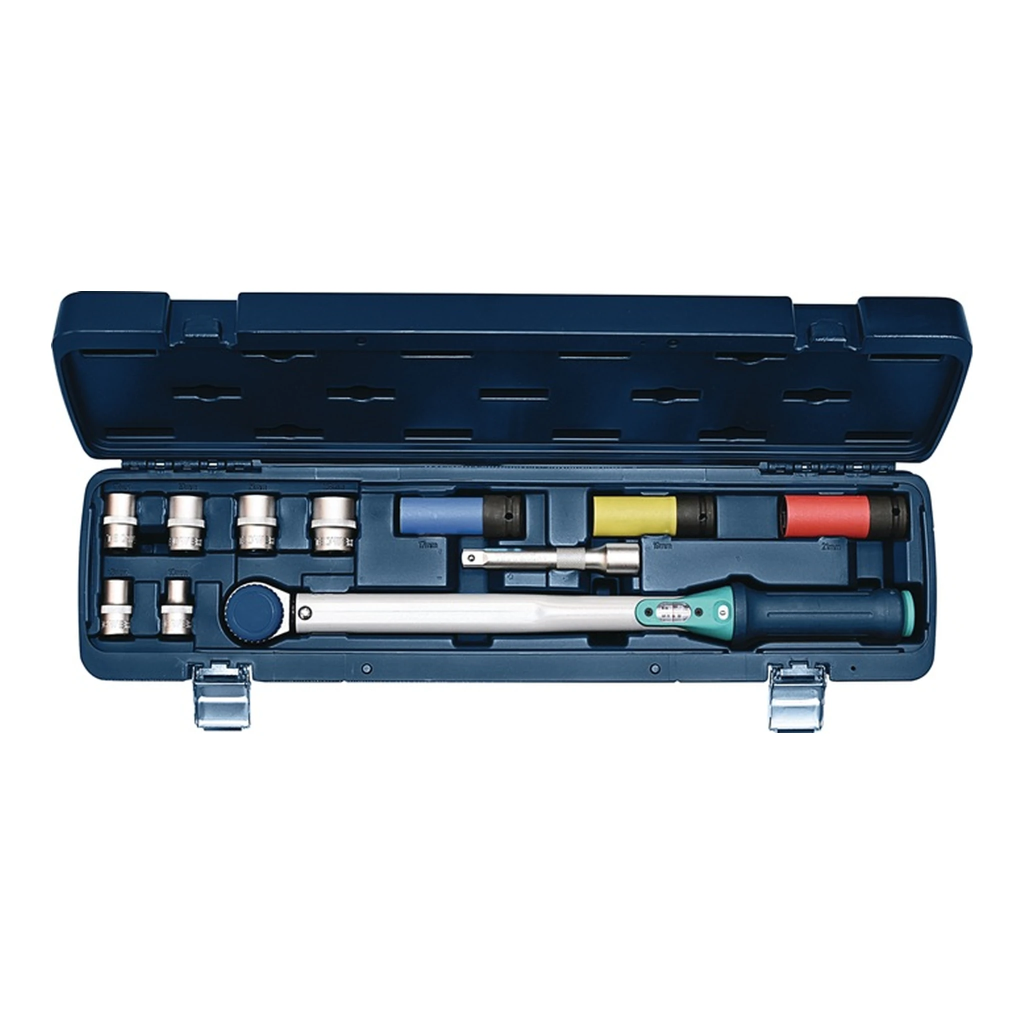 TECWERK | Drehmomentschlüssel-Set | 12-teilig 40 - 200 Nm 1/2 ″