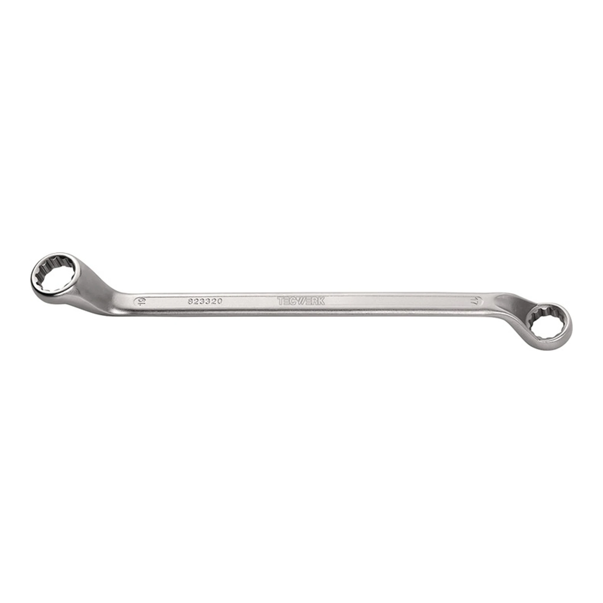 TECWERK | Doppelringschlüssel | 10 x 11 mm 197 mm tief gekröpft