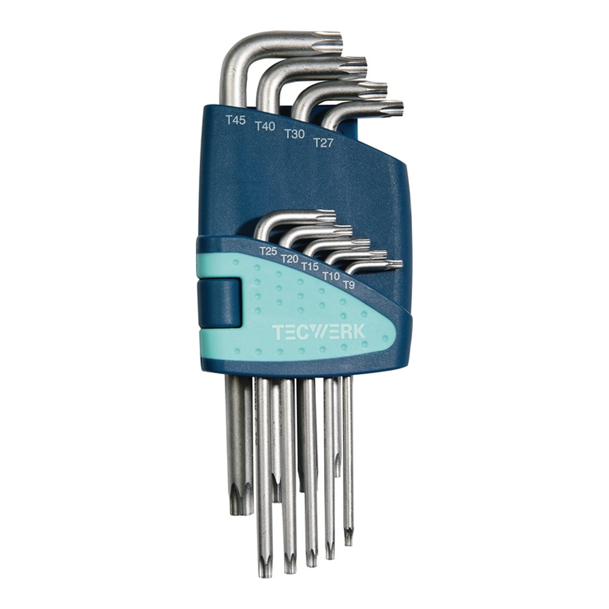 TECWERK | Winkelschraubendreher-Satz | 9-teilig T9 - T45