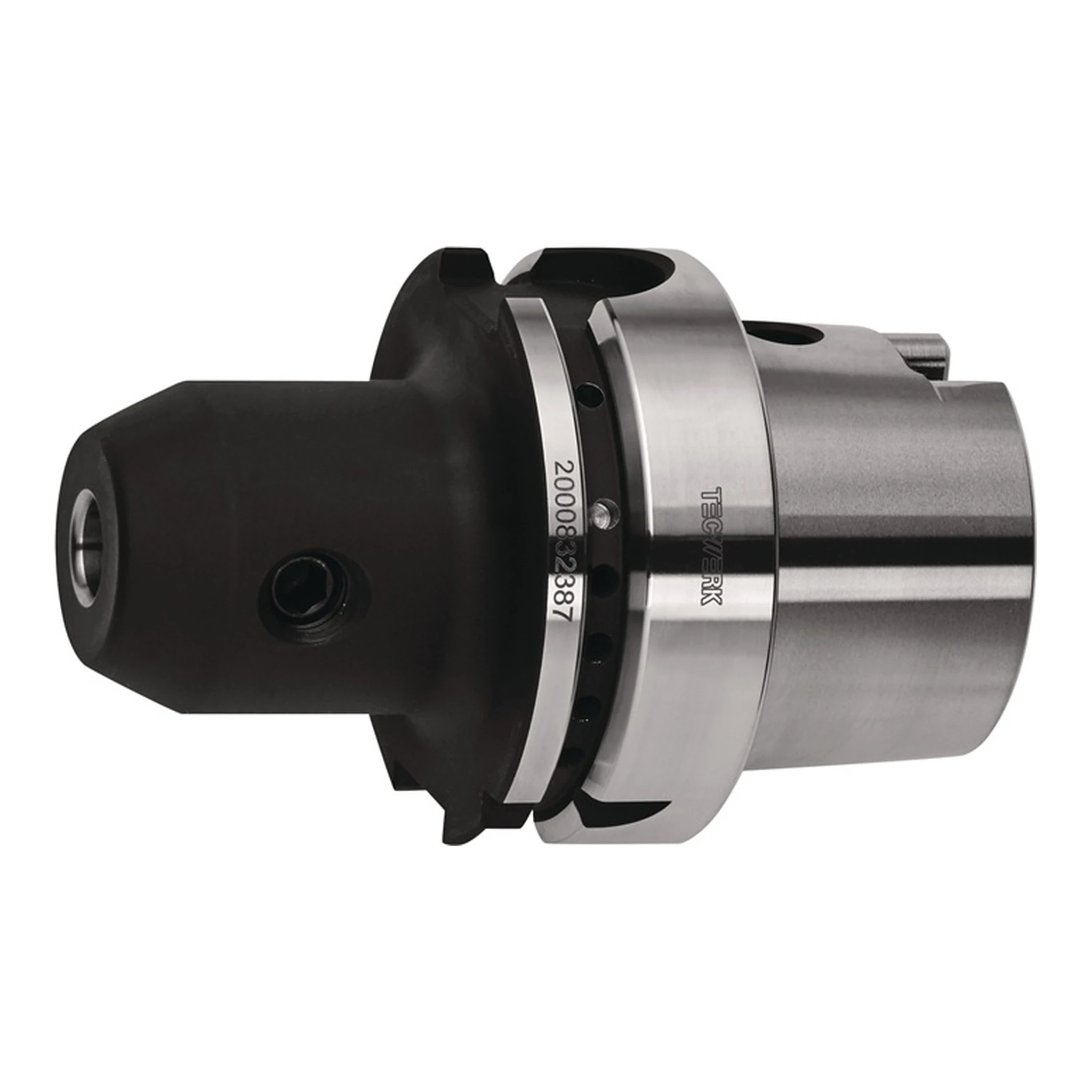 TECWERK | Flächenspannfutter DIN 69893A Weldon | Spann-Ø 10 mm HSK-A63
