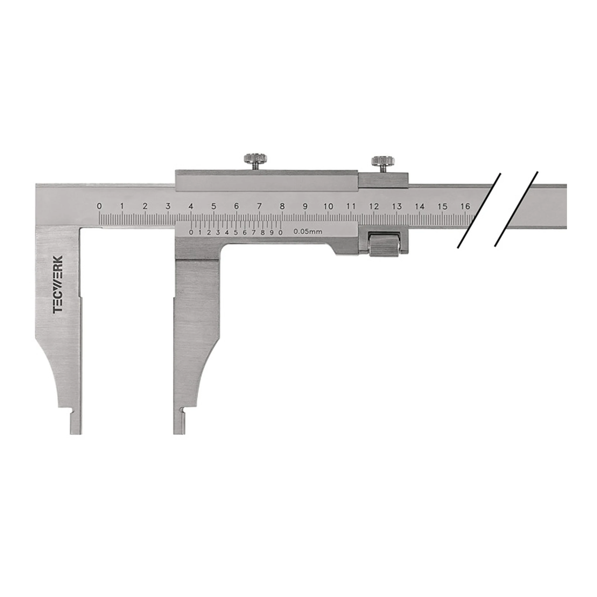TECWERK | Werkstattmessschieber DIN 862 | 300 mm