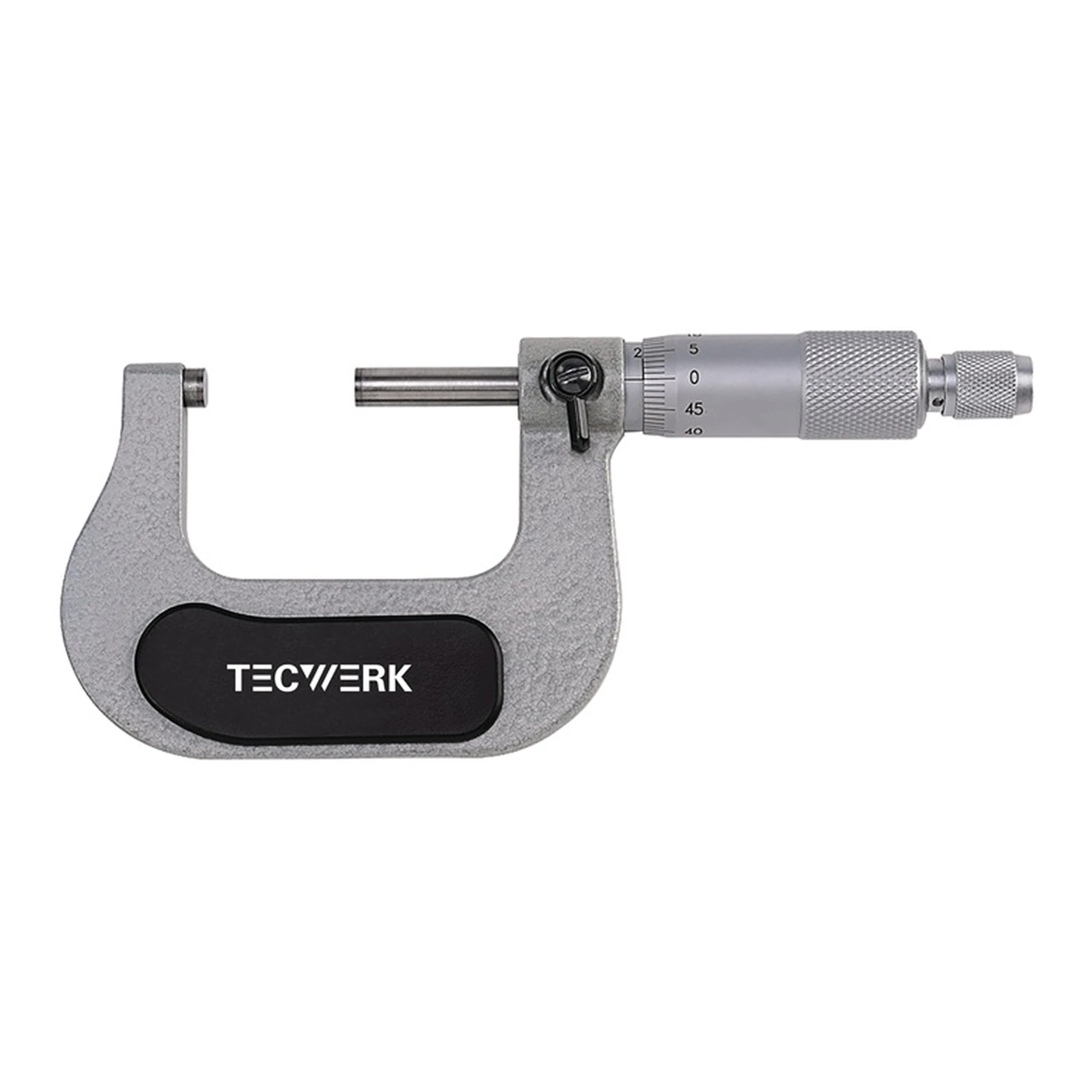 TECWERK | Bügelmessschraube DIN 863/1 | 25-50 mm Spindel-Ø 6,5 mm
