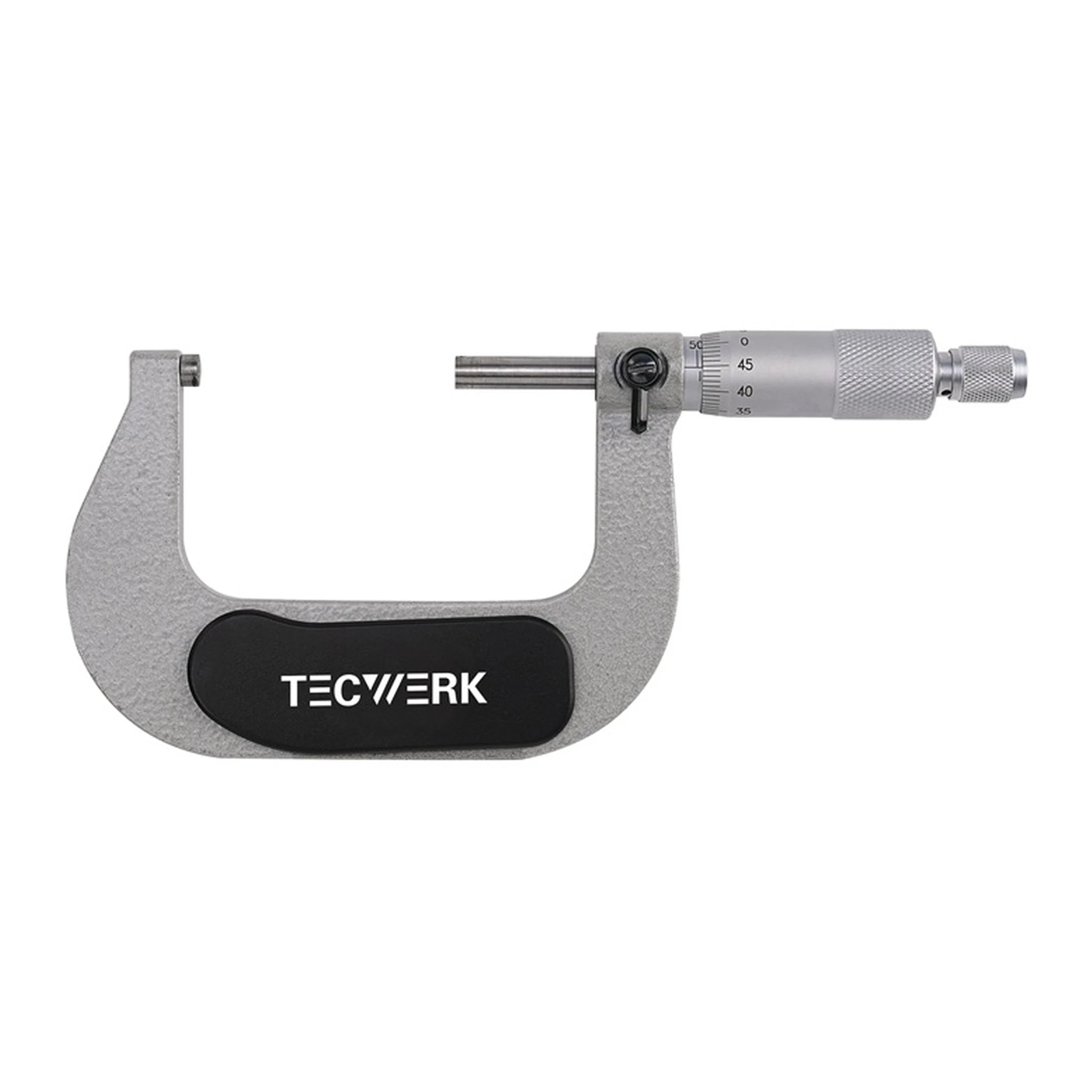 TECWERK | Bügelmessschraube DIN 863/1 | 50-75 mm Spindel-Ø 6,5 mm