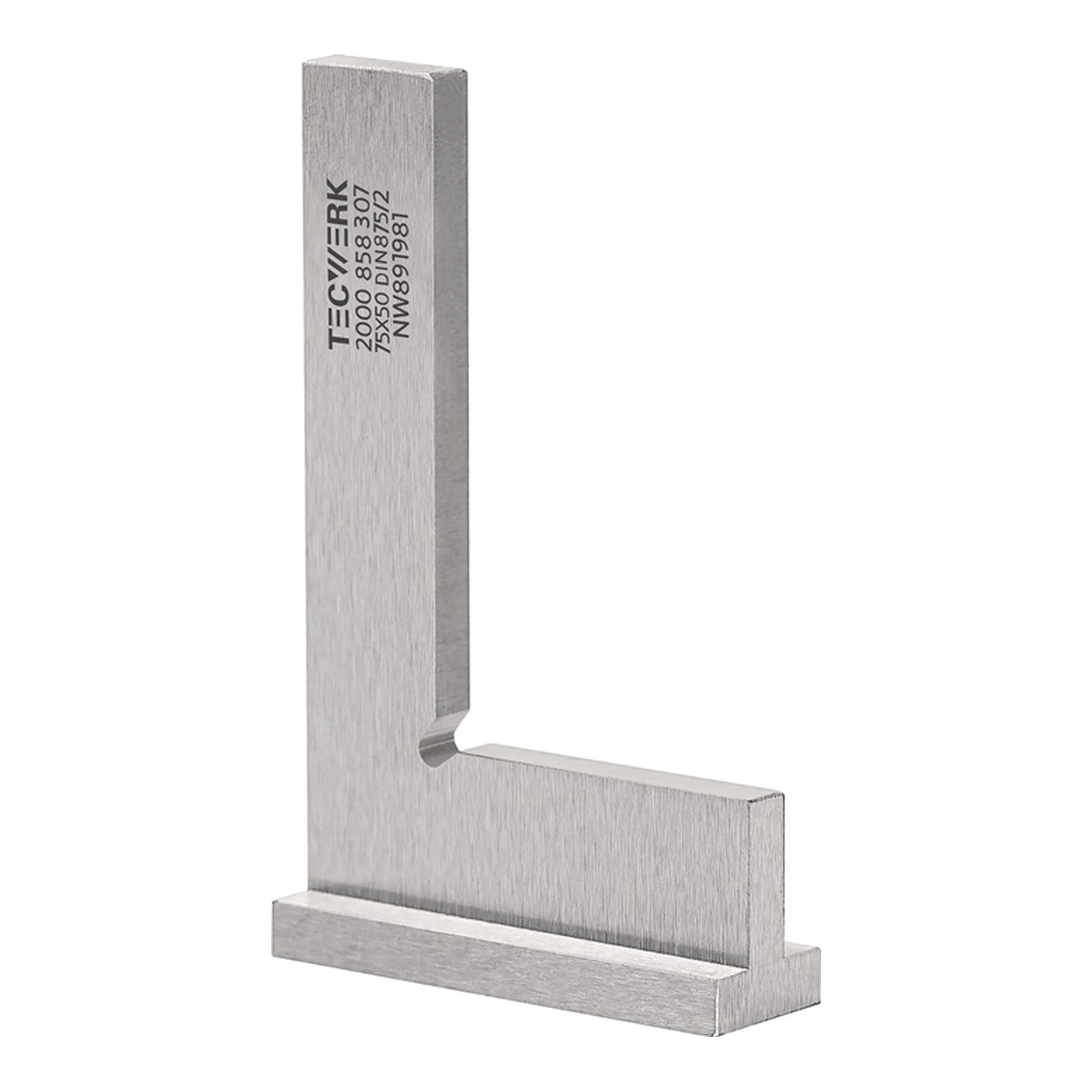 TECWERK | Winkel DIN 875/II | Schenkellänge 100 x 70 mm mit Anschlag