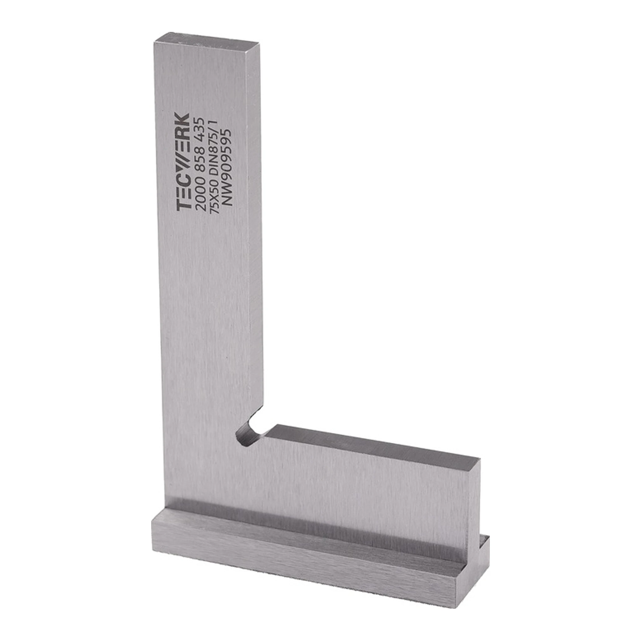 TECWERK | Winkel DIN 875/I | Schenkellänge 100 x 70 mm mit Anschlag