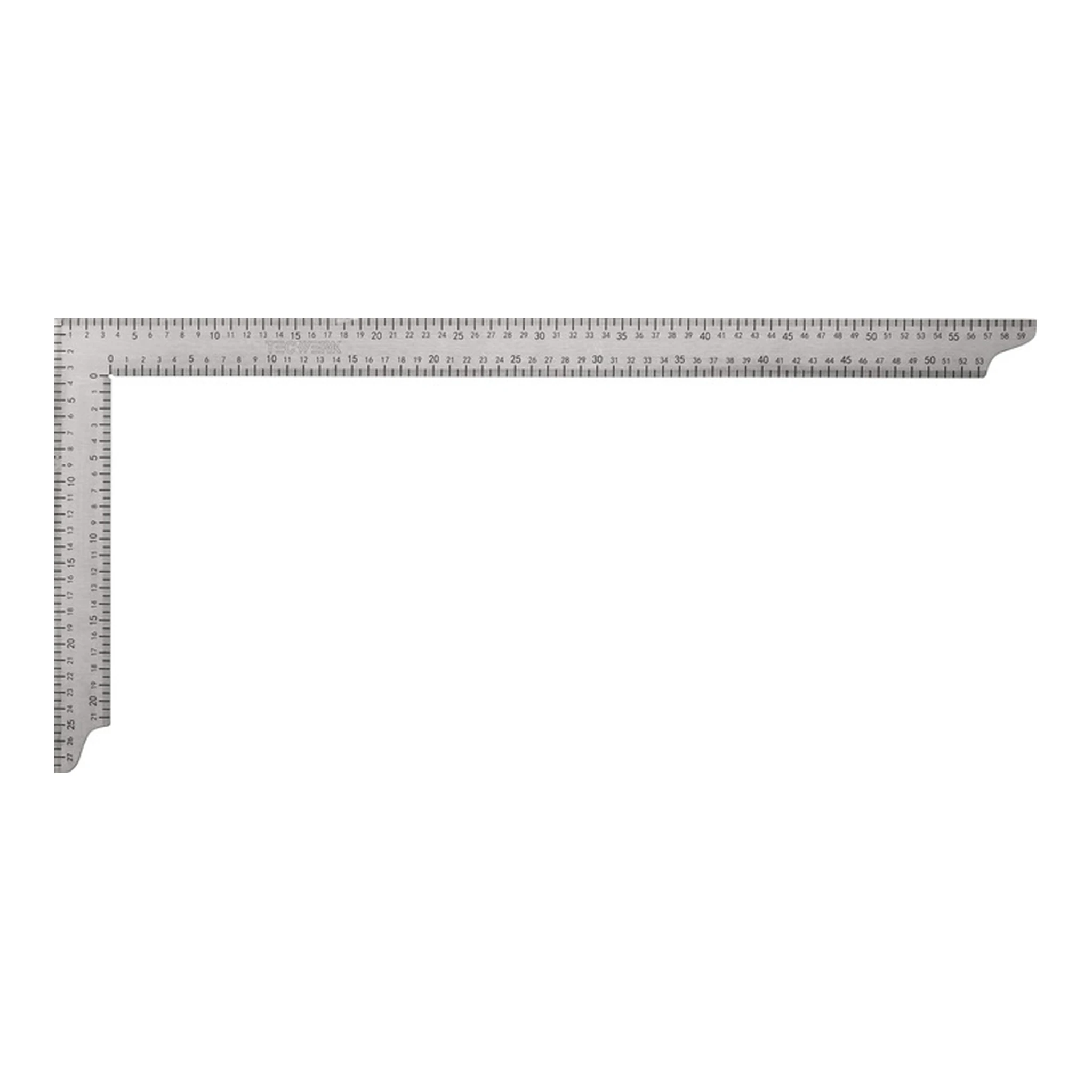TECWERK | Zimmermannswinkel | Schenkellänge 600 x 280 mm ohne Anreißlöcher