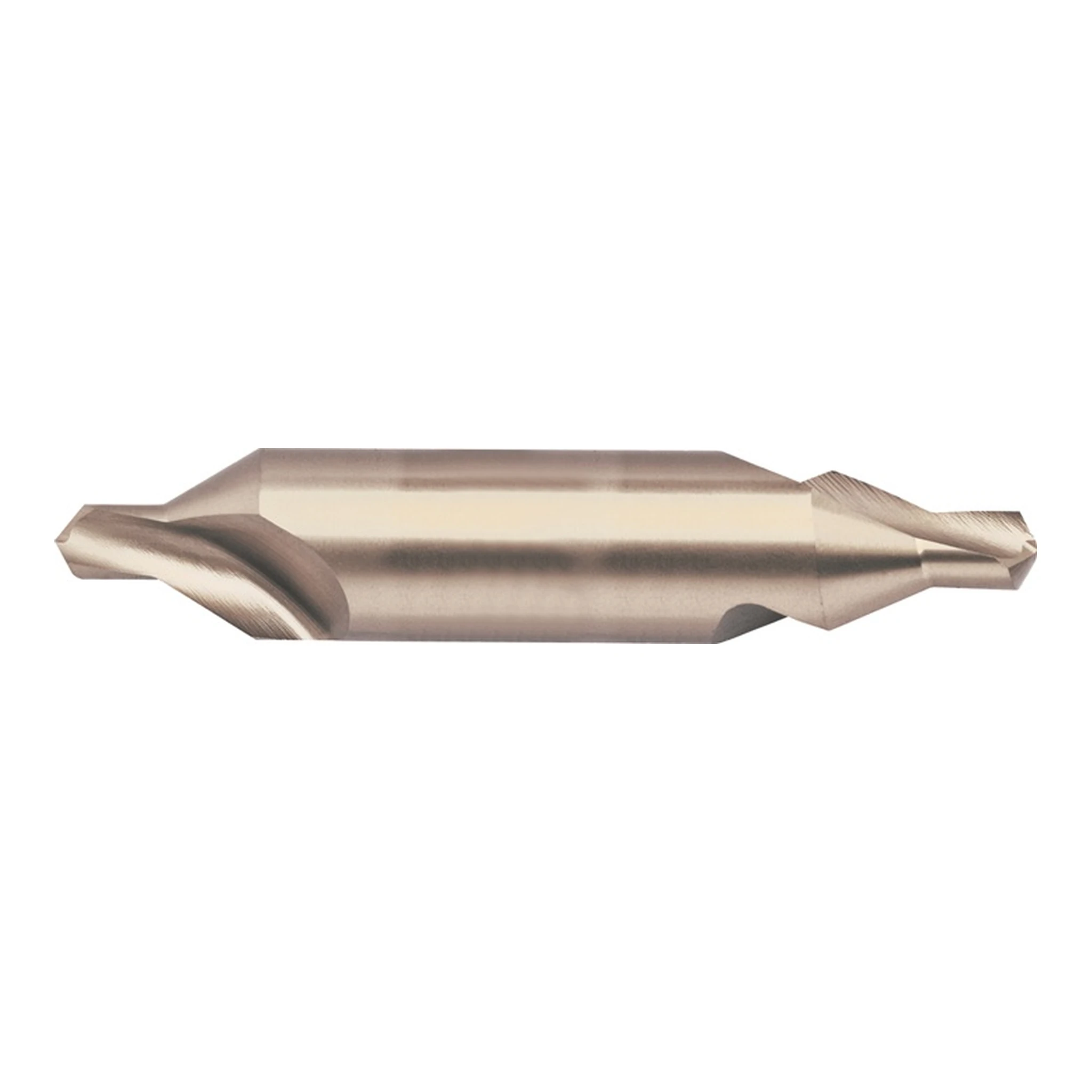 TECWERK | Zentrierbohrer DIN 333 Form A | Nenn-Ø 5 mm HSS TiN