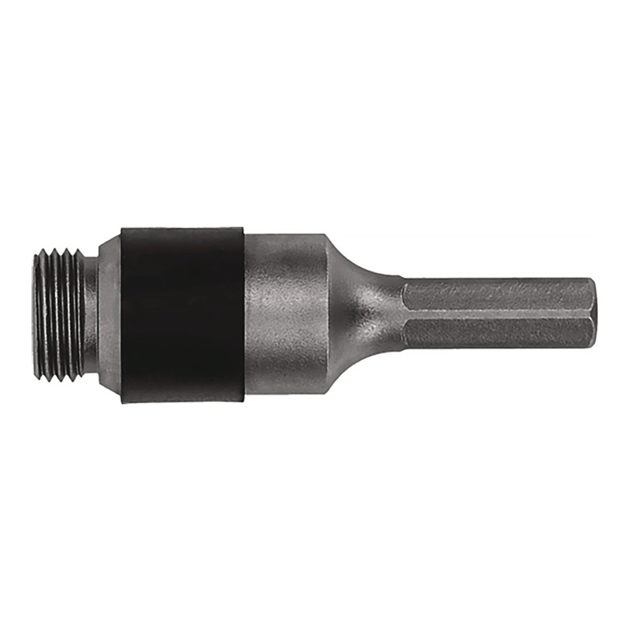 TECWERK | Diamantbohrkrone Adapter HEX | passend für Bohrfutter 13 mm Länge 87 mm Schaft-Ø 25 mm