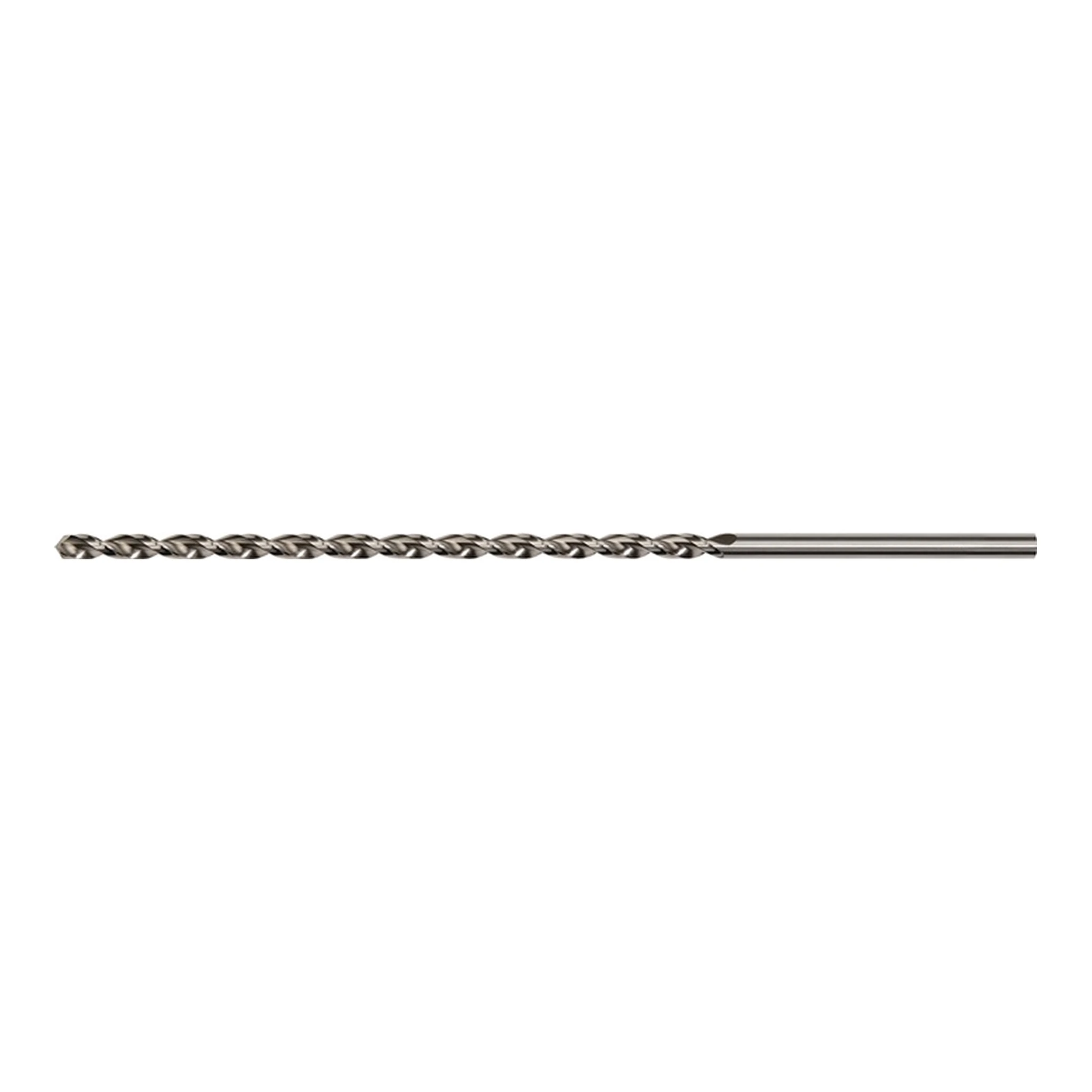 TECWERK | Tieflochspiralbohrer DIN 1869 Typ TS | Nenn-Ø 10 mm HSS-Co Zylinderschaft