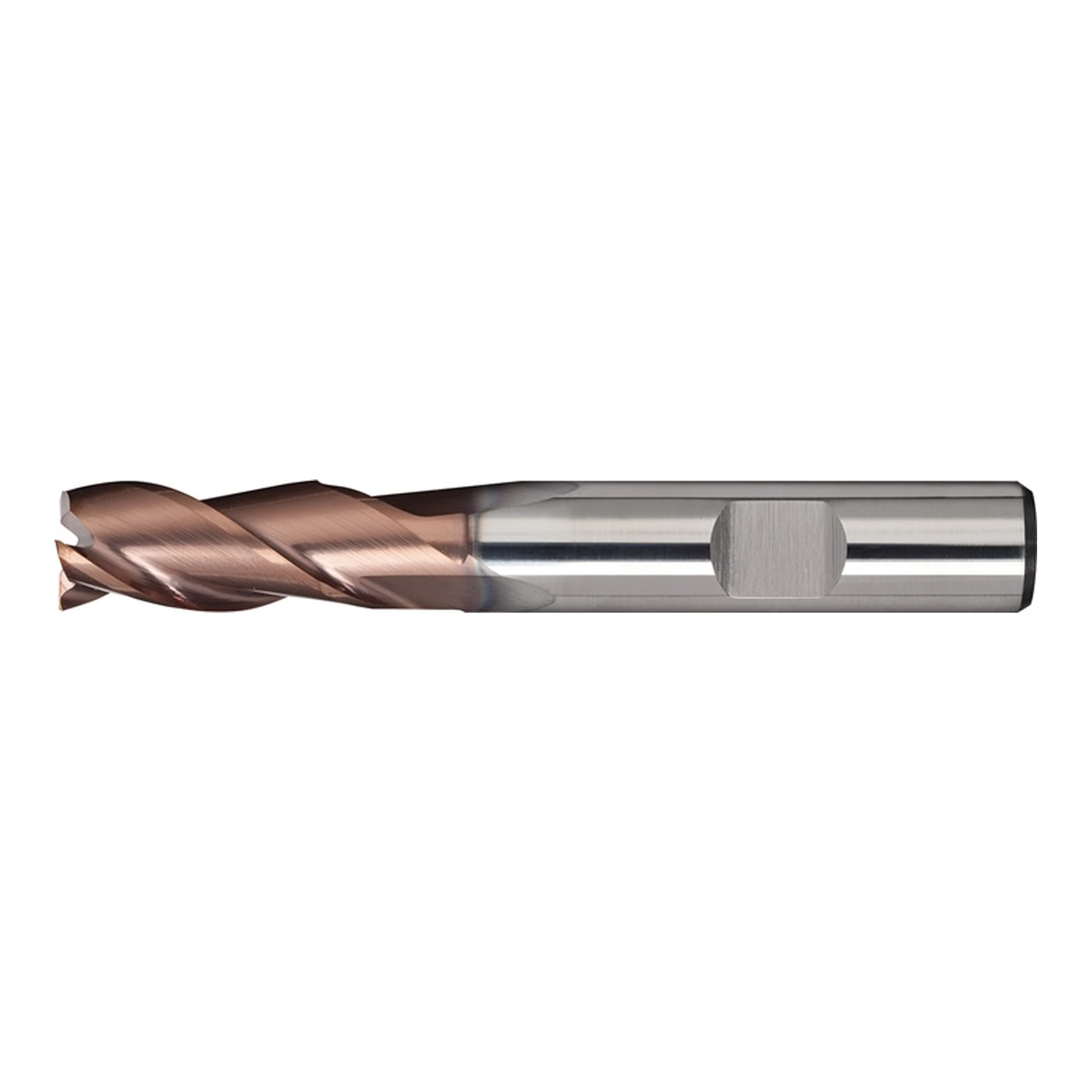 TECWERK | Bohrnutenfräser DIN 6527 L Typ N | Nenn-Ø 10 mm VHM TiAlN DIN 6535 HB