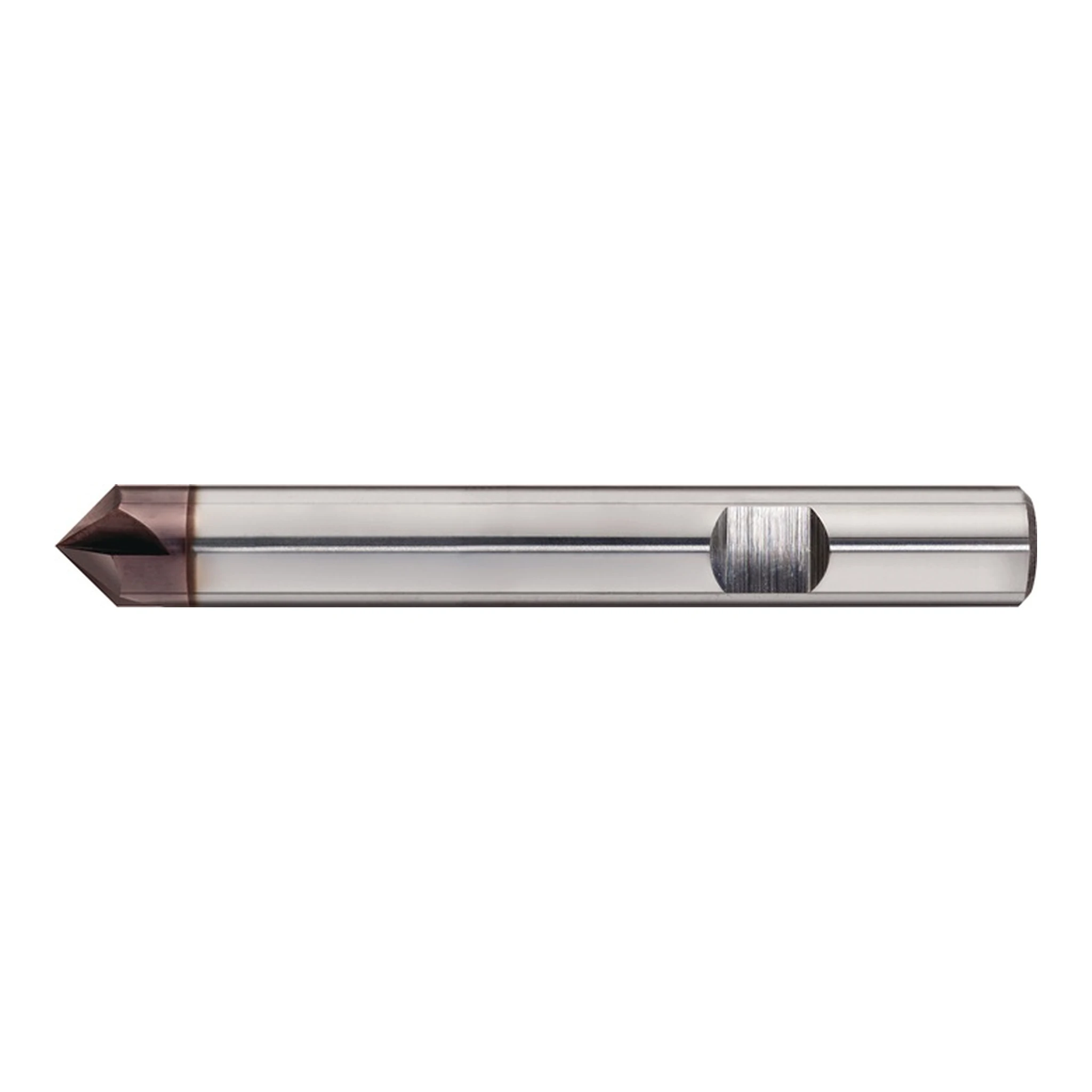 TECWERK | Entgratfräser | Nenn-Ø 10 mm 120 ° VHM TiAlN DIN 6535 HB