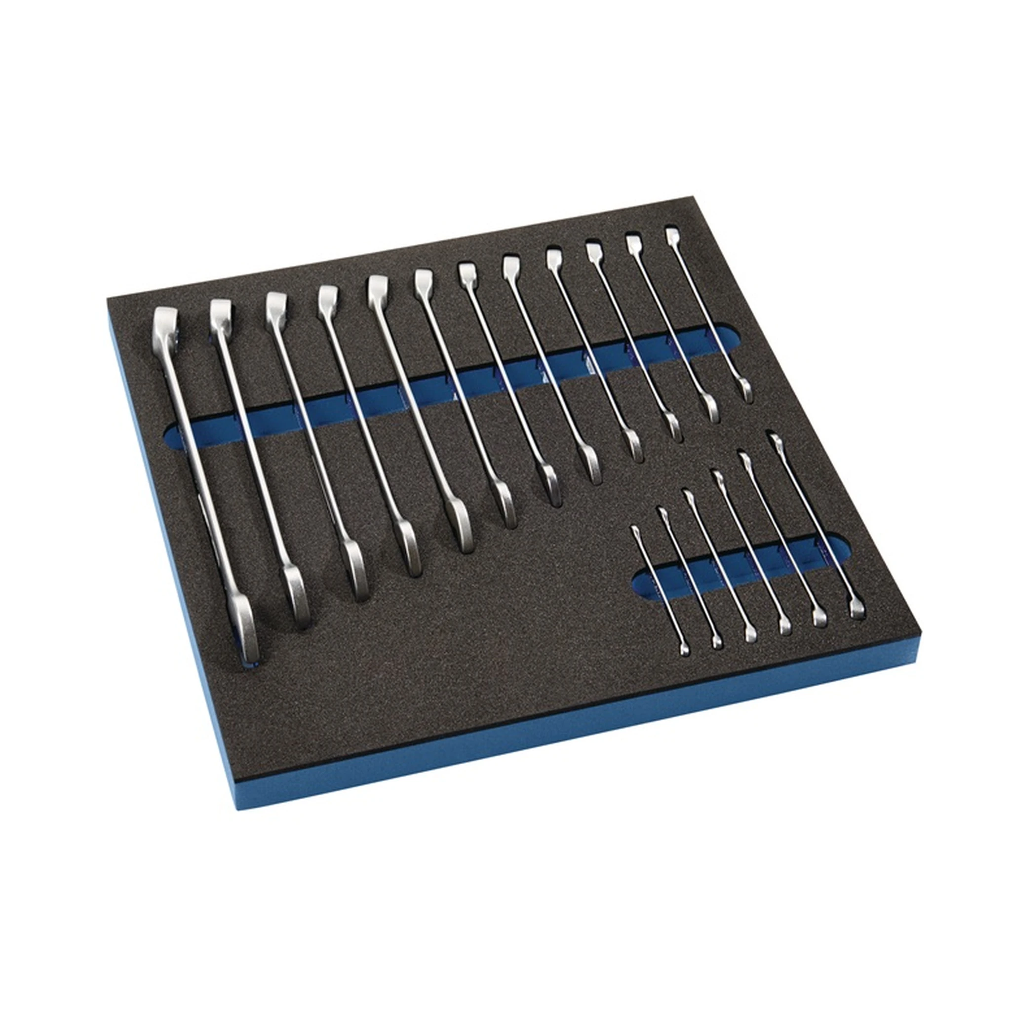 TECWERK | Werkzeugmodul | 18-teilig 2/3-Modul Schlüsswelweiten 6-24 mm