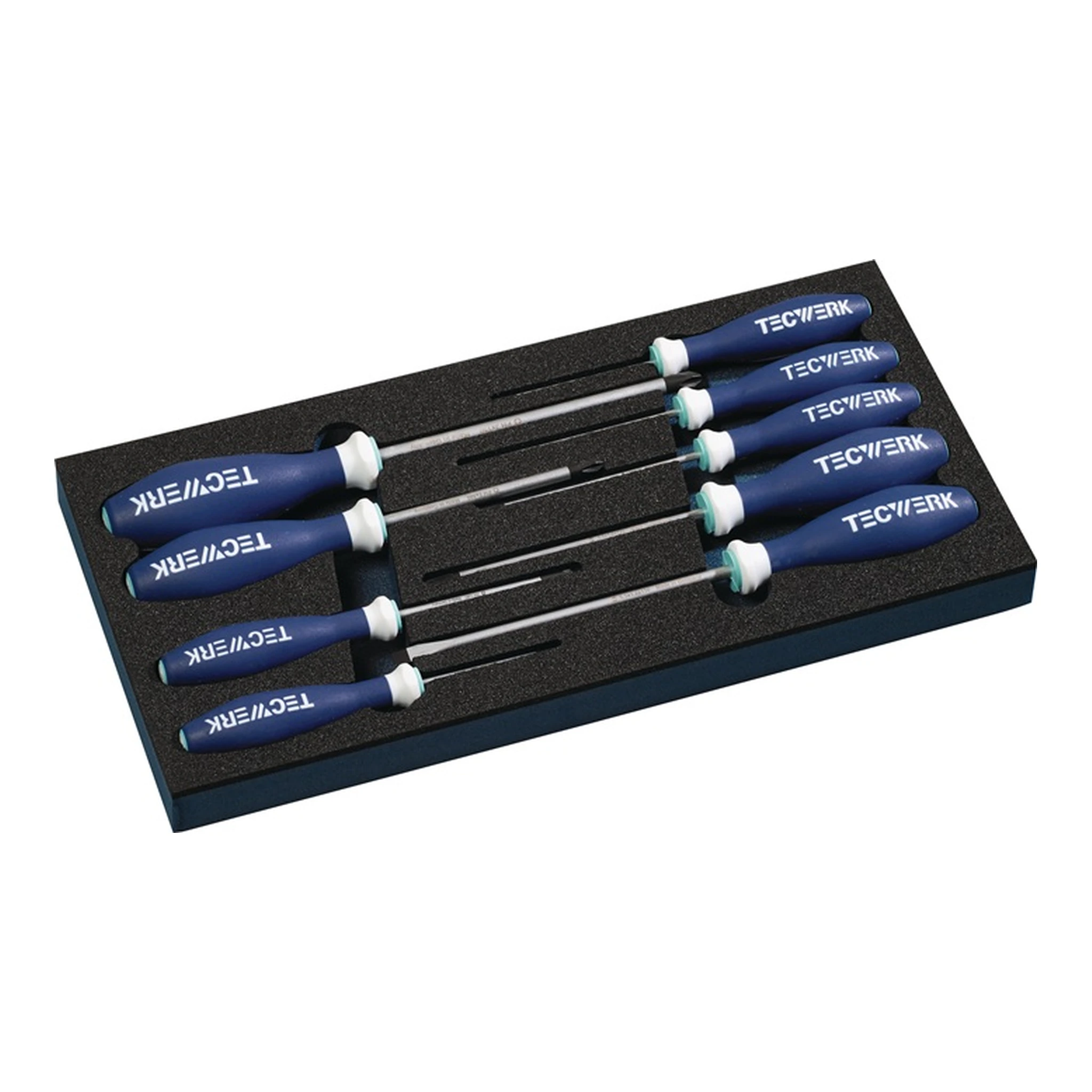 TECWERK | Werkzeugmodul | 9-teilig 1/3-Modul Schlitz 2,5-6,5 / PH0-3