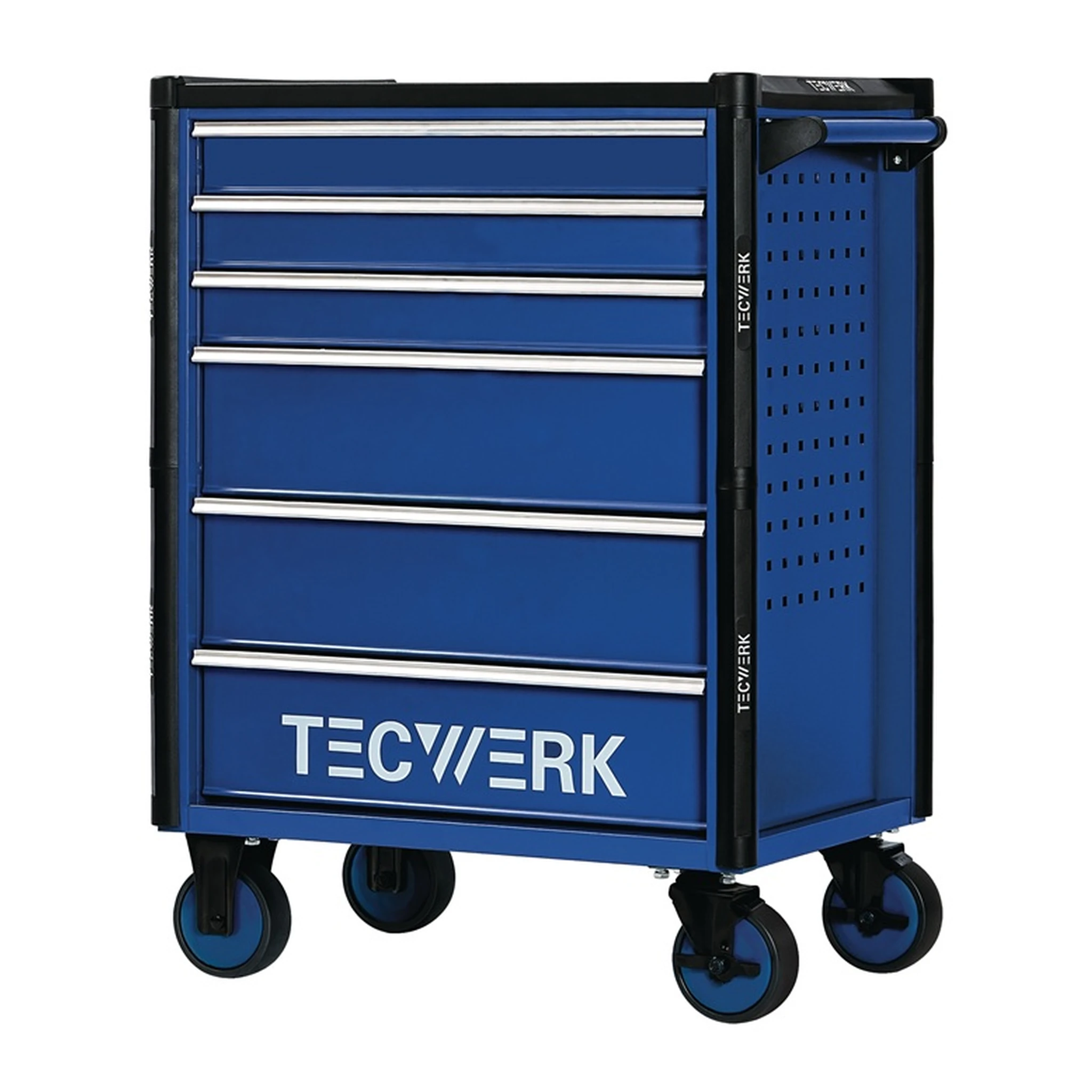 TECWERK | Werkzeugwagen TREND 2.0 | B745xT475xH950mm 300 kg 6 Schubladen