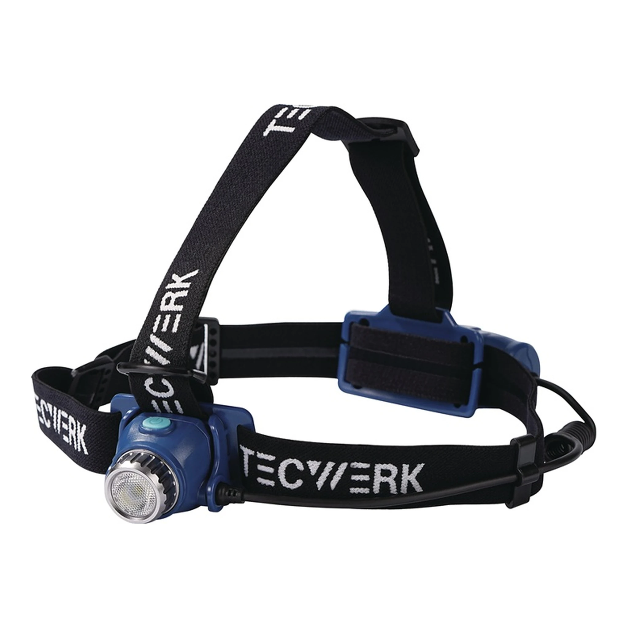 TECWERK | LED-Kopfleuchte | 3,7 V 2600 mAh Li-ion 5 V