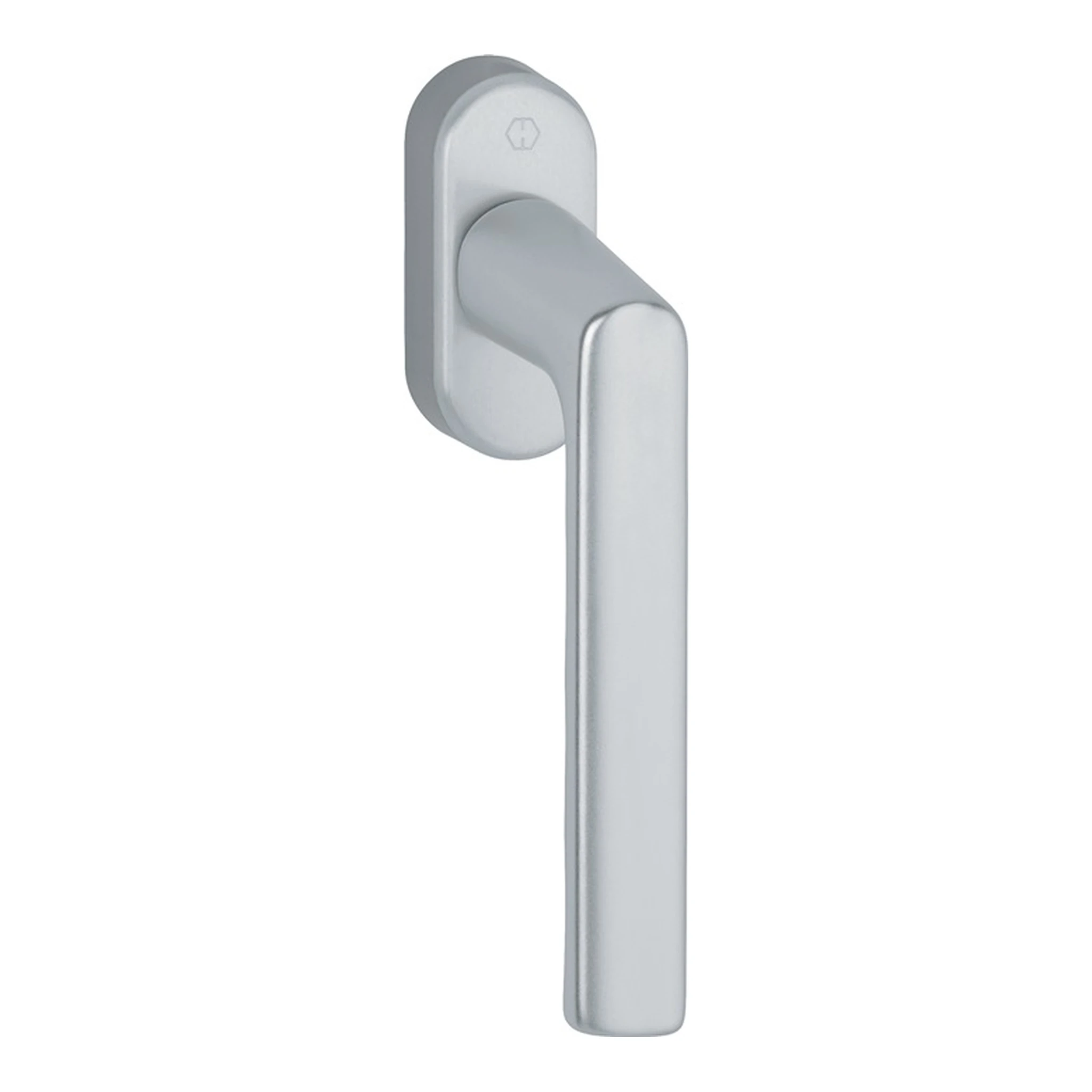 HOPPE | Fenstergriff Hamburg 0700L/U26 | Aluminium 32-42 mm F1 Aluminium silberfarben