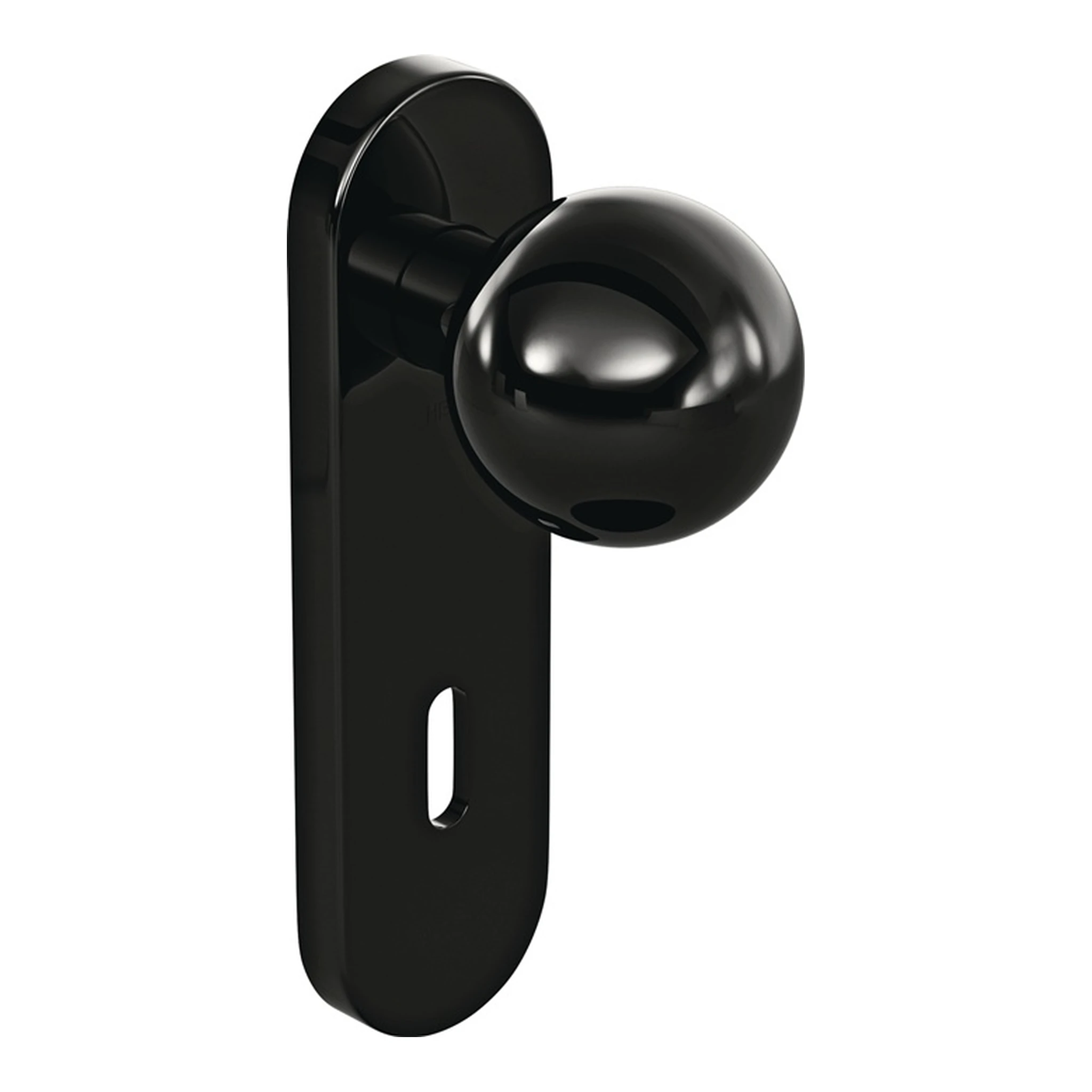 HEWI | Kurzschildgarnitur 111R03.113 33 | Kunststoff 33 PZ abgerundet