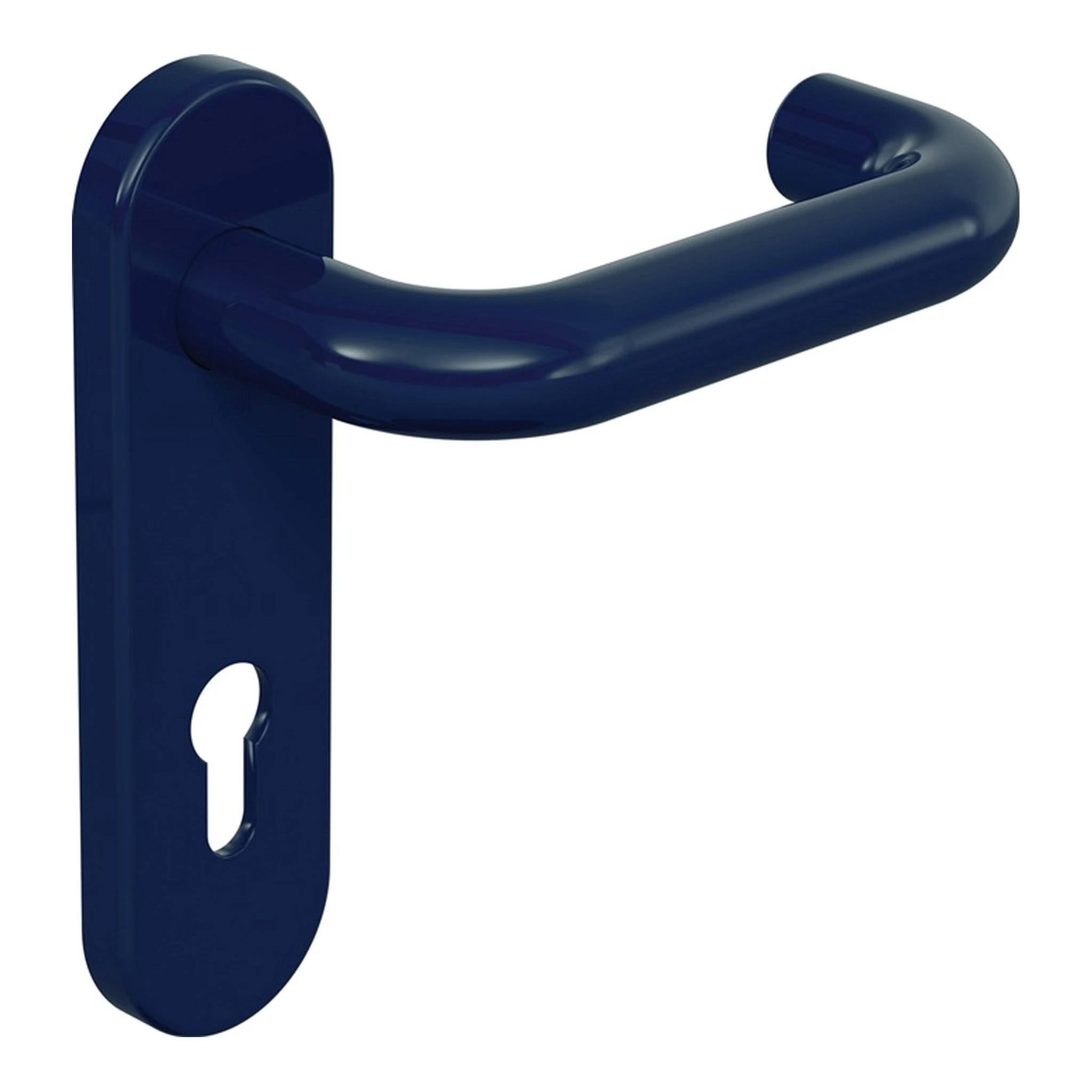 HEWI | Kurzschildgarnitur 111R01.110 50 | Kunststoff 50 PZ abgerundet