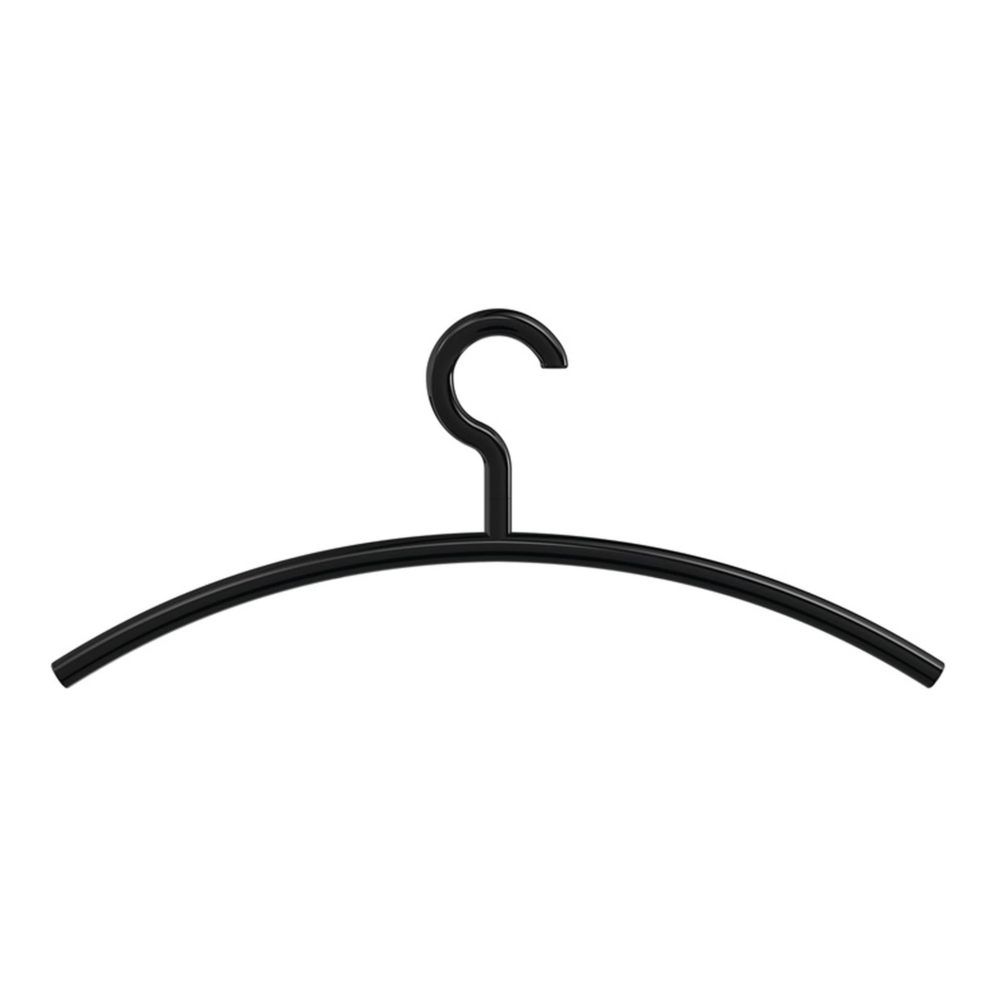 HEWI | Kleiderbügel 570.3B 90 | Kunststoff 90 tiefschwarz matt