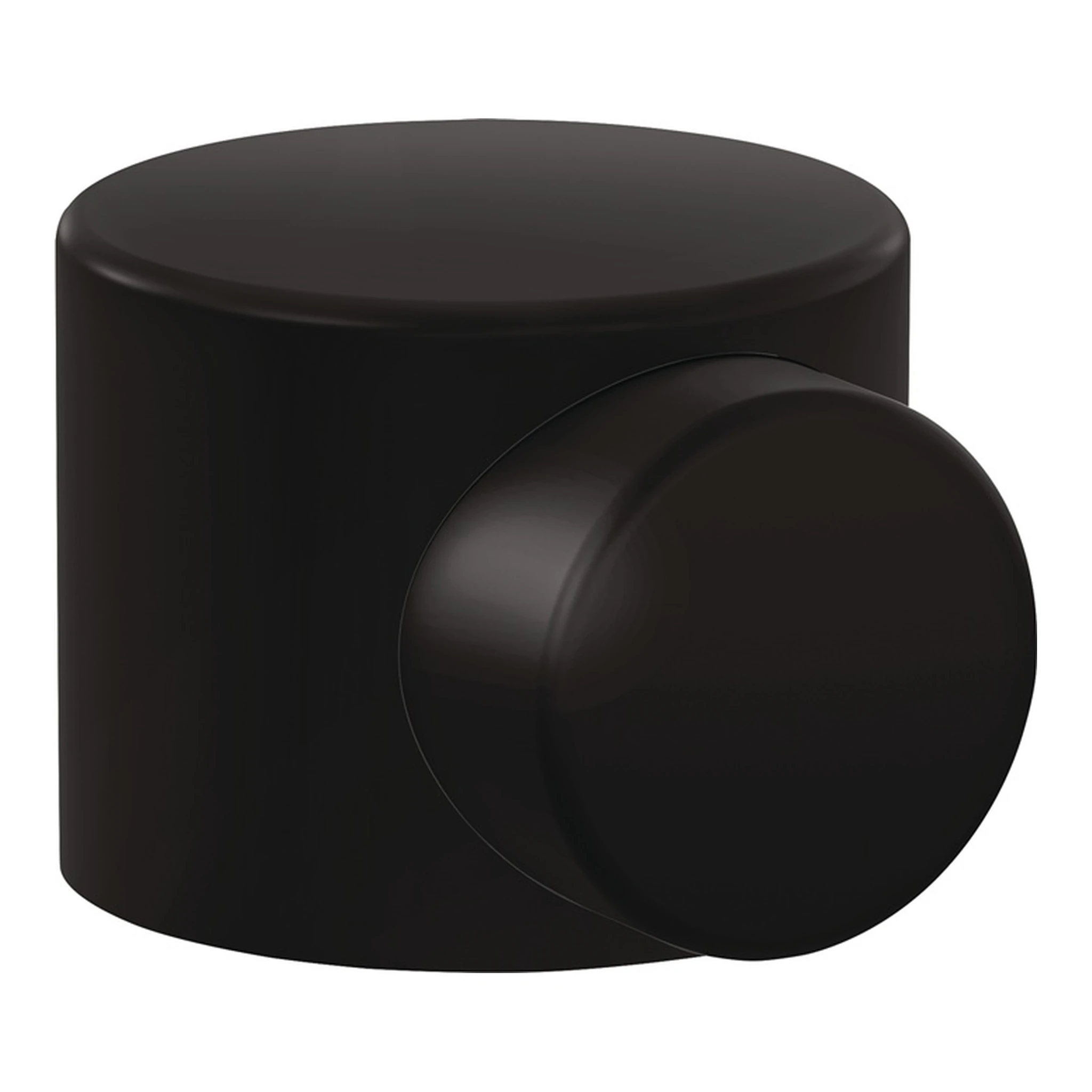 HEWI | Bodentürpuffer 615B 90 | Ø 52 mm Höhe 42,5 mm Kunststoff 90 tiefschwarz matt