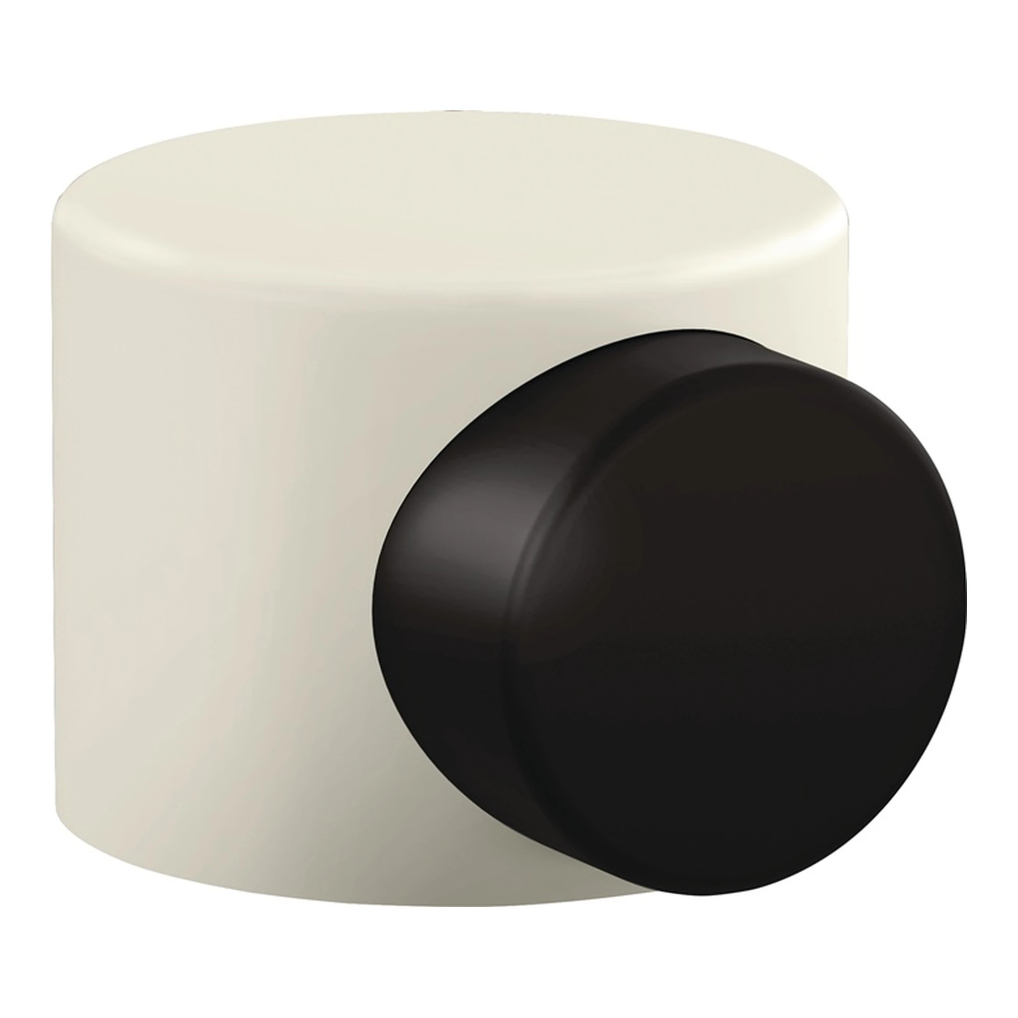 HEWI | Bodentürpuffer 615B 99 | Ø 52 mm Höhe 42,5 mm Kunststoff 99 reinweiß matt