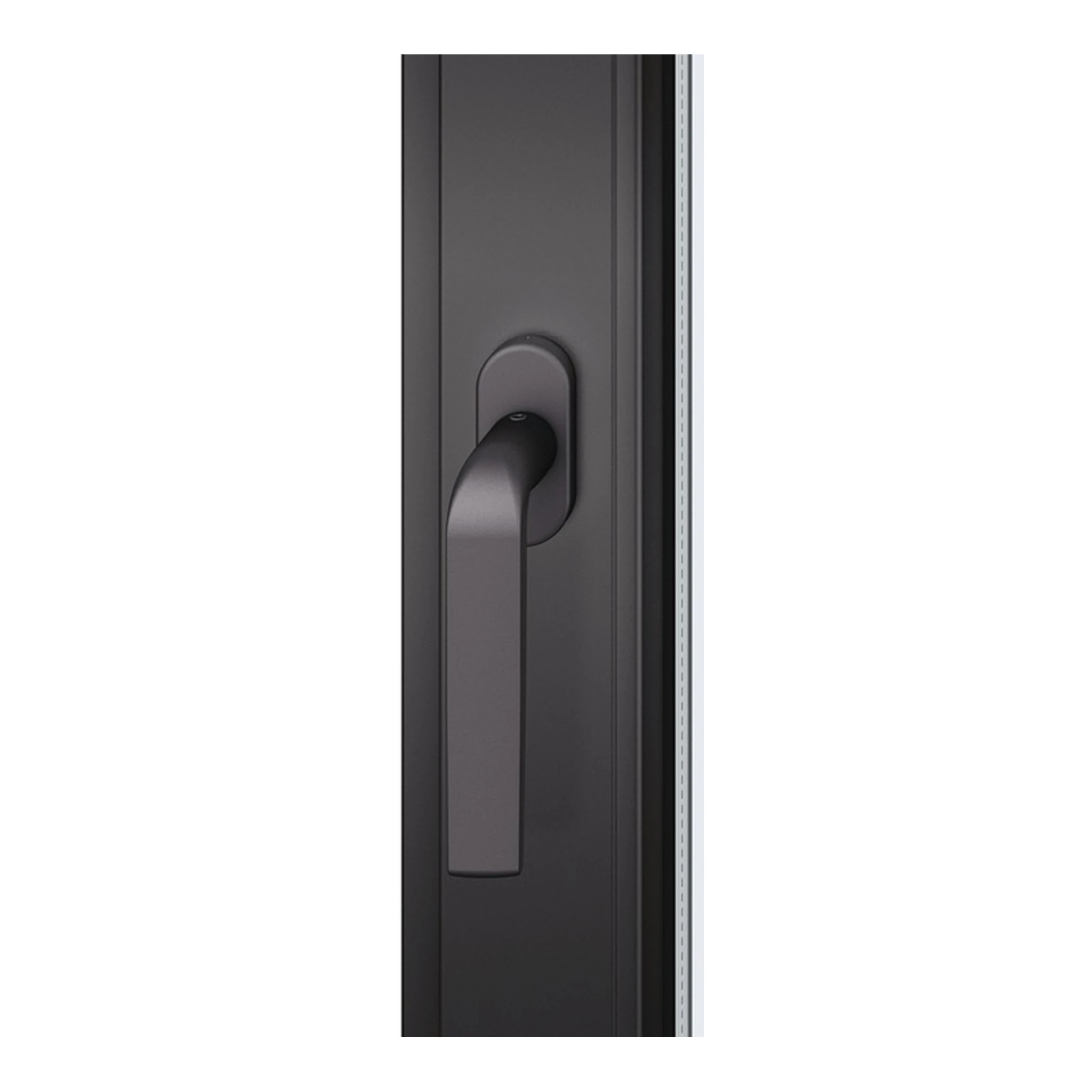 FSB | Fenstergriff 34 1267 | Aluminium 24-38 mm schwarz eloxiert