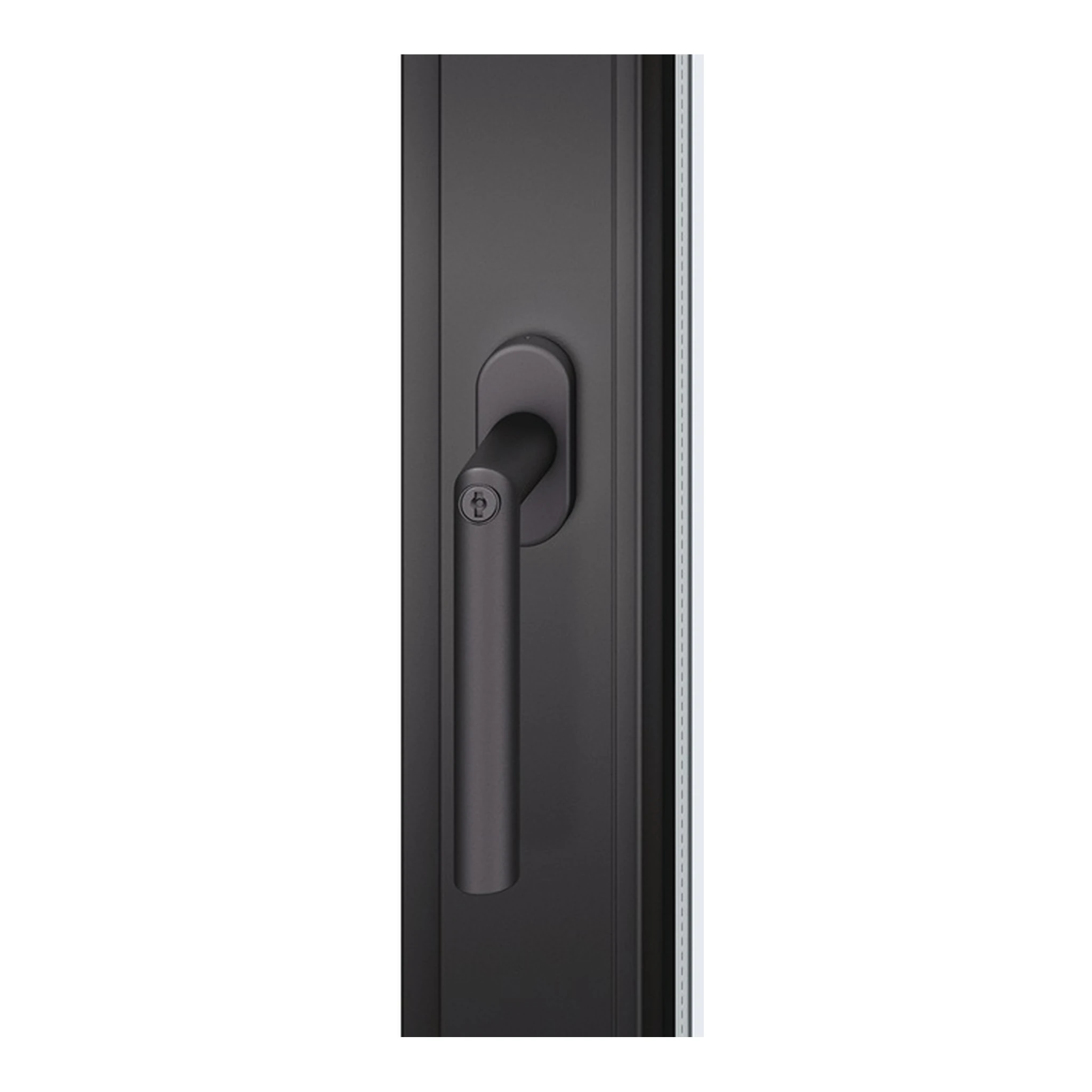 FSB | Fenstergriff 34 1076 | Aluminium 30-35 mm schwarz eloxiert