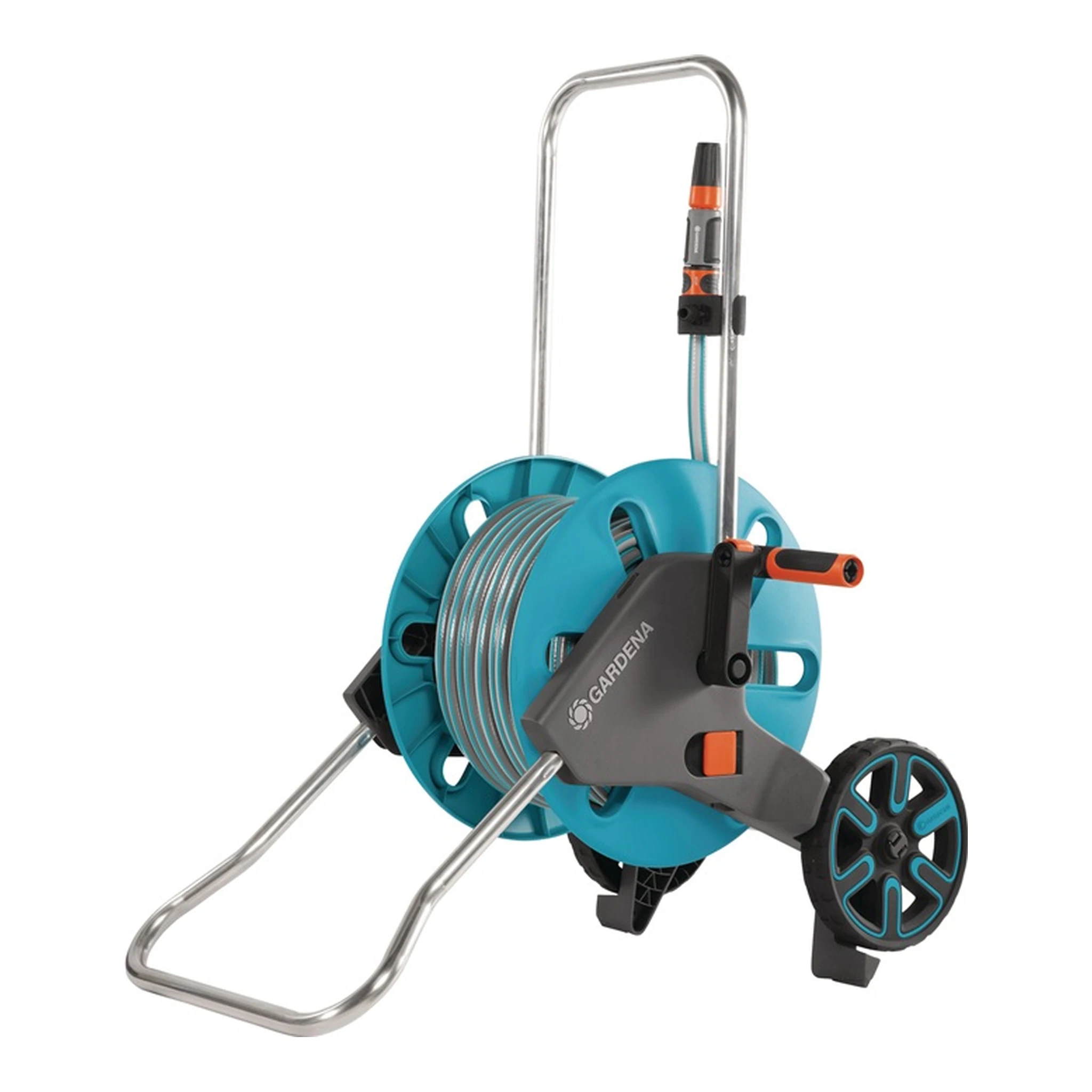 GARDENA | Schlauchwagen-Set CleverRoll M | Anschlussgewinde 13 mm 1/2 ″ Kunststoff