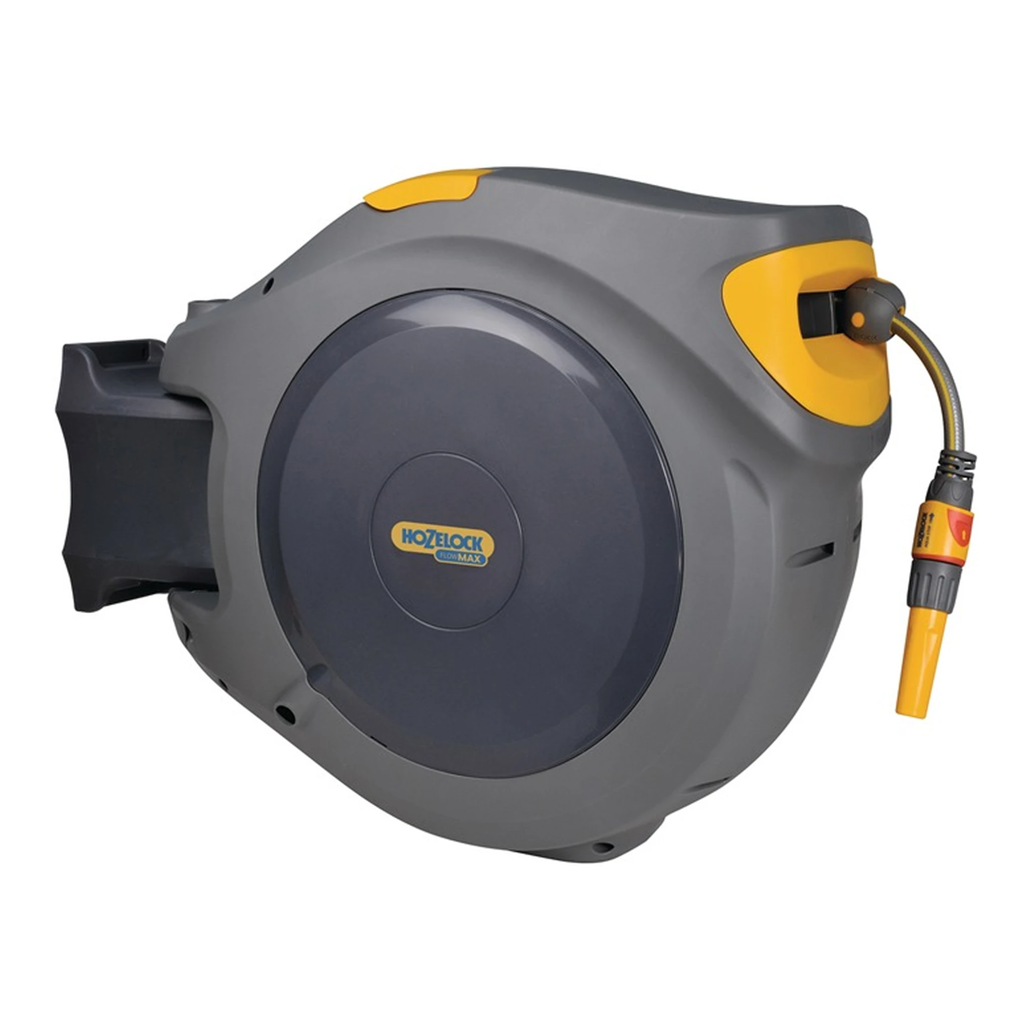 HOZELOCK | Wandschlauchhalter Auto Reel 30 Flowmax | Breite 65,5 cm