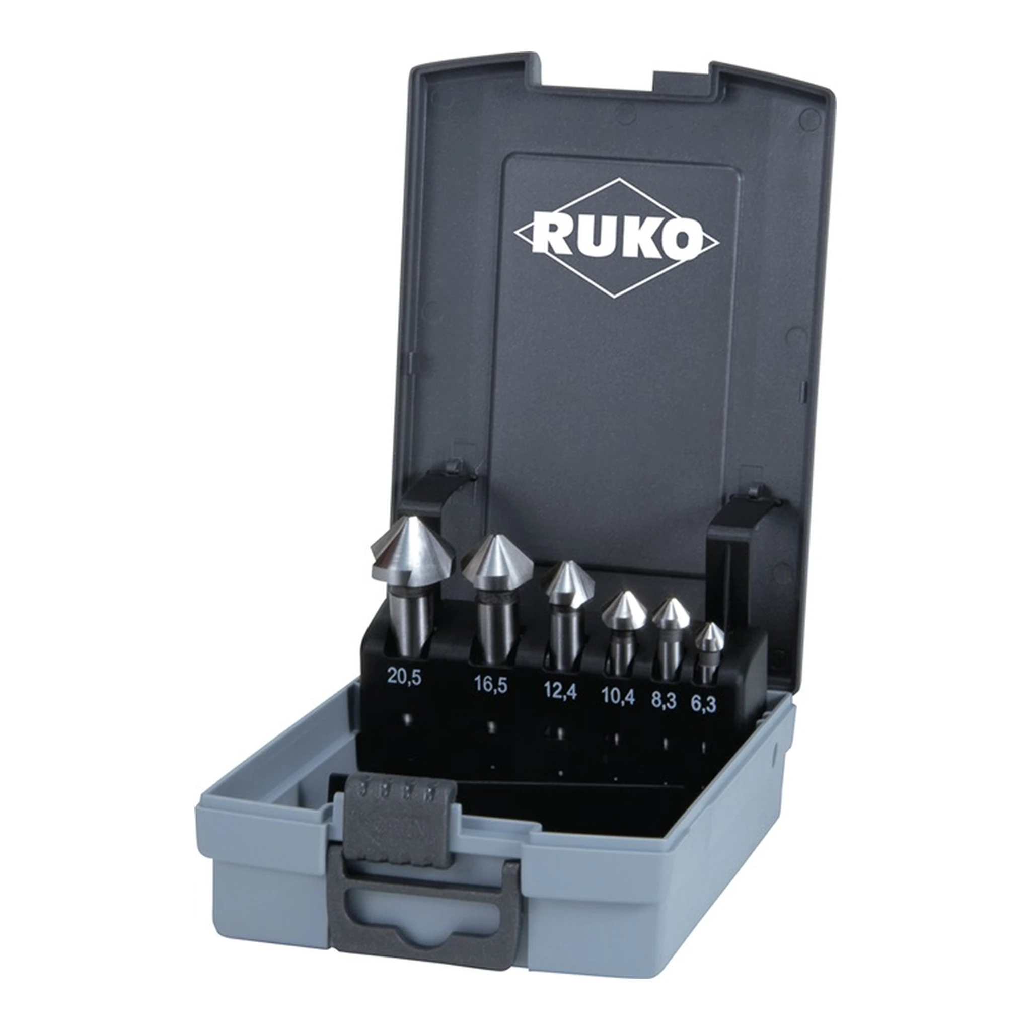 RUKO | Kegelsenker-Satz DIN 335 C 90 ° | 6,3-20,5 mm HSS-Co 5