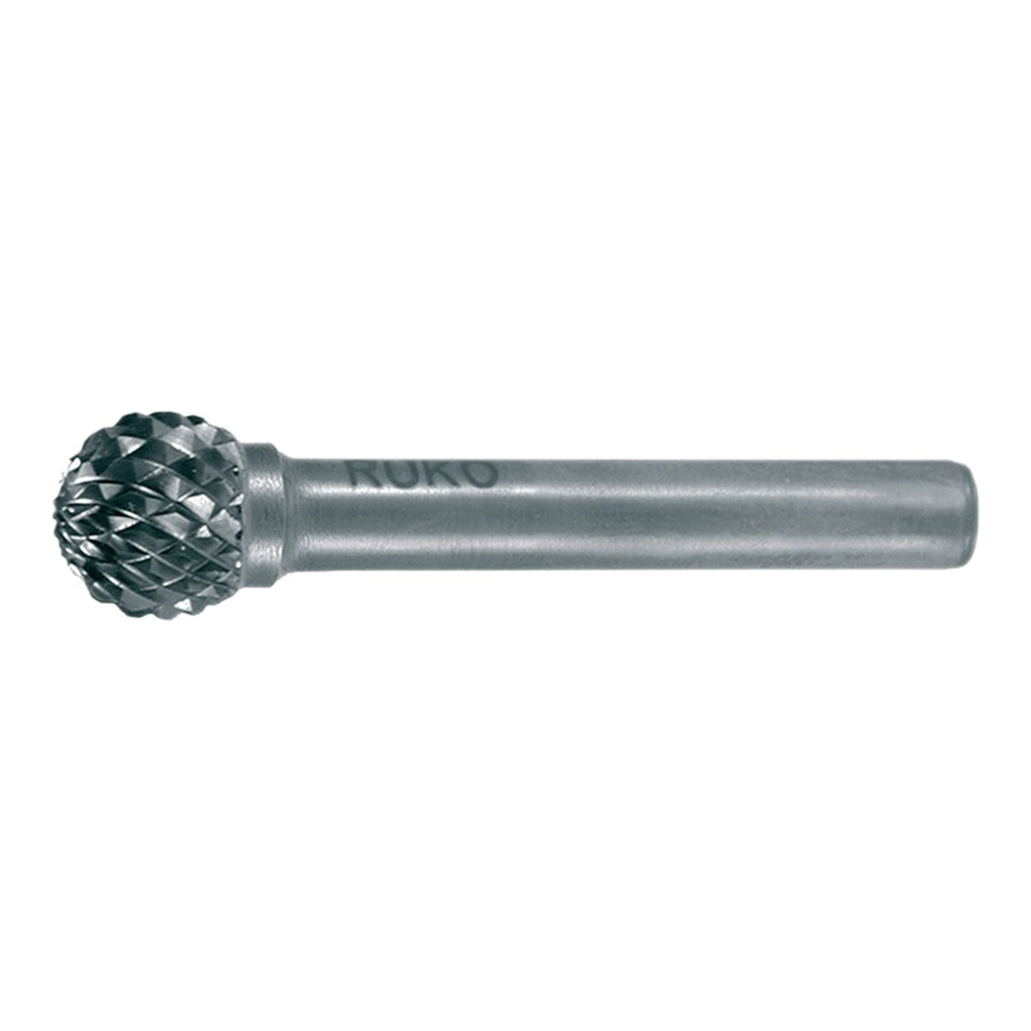 RUKO | Frässtift KUD Schaft-Ø 3 mm | Ø 3 mm Kopflänge 2,7 mm Hartmetall Blank