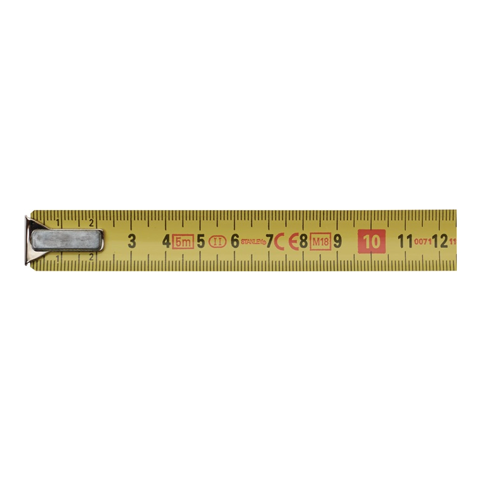 STANLEY | Taschenrollbandmaß PowerLock® | Länge 5 m Breite 19 mm mm/cm EGII Kunststoff Sichtfenster – Bild 2