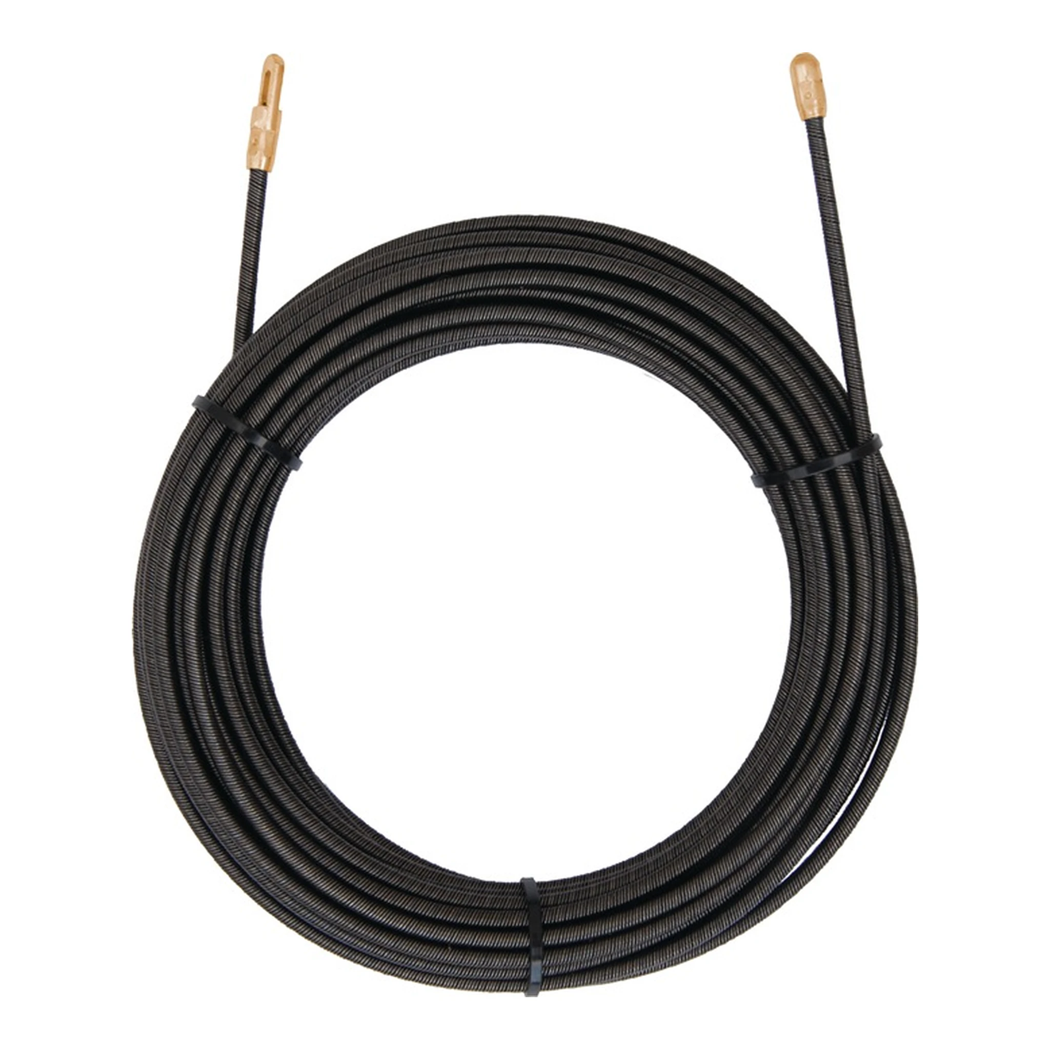 CABERE | Einziehspirale Quadroflex | Gesamtlänge 20 m Ø 4 mm mit Öse und Suchkopf