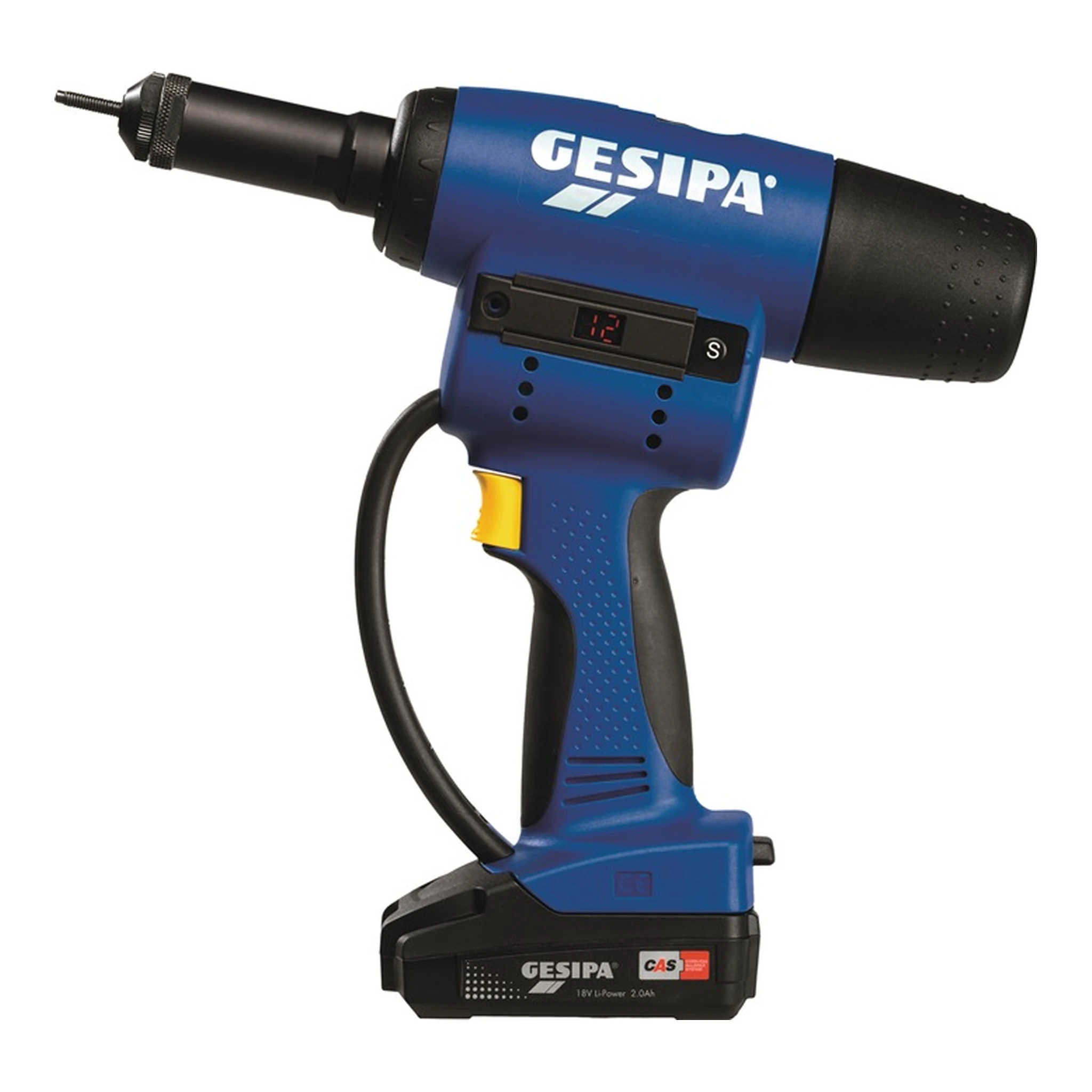 GESIPA | Akku-Blindnietmutternsetzgerät FireBird® Pro | 10-teilig 15000 N