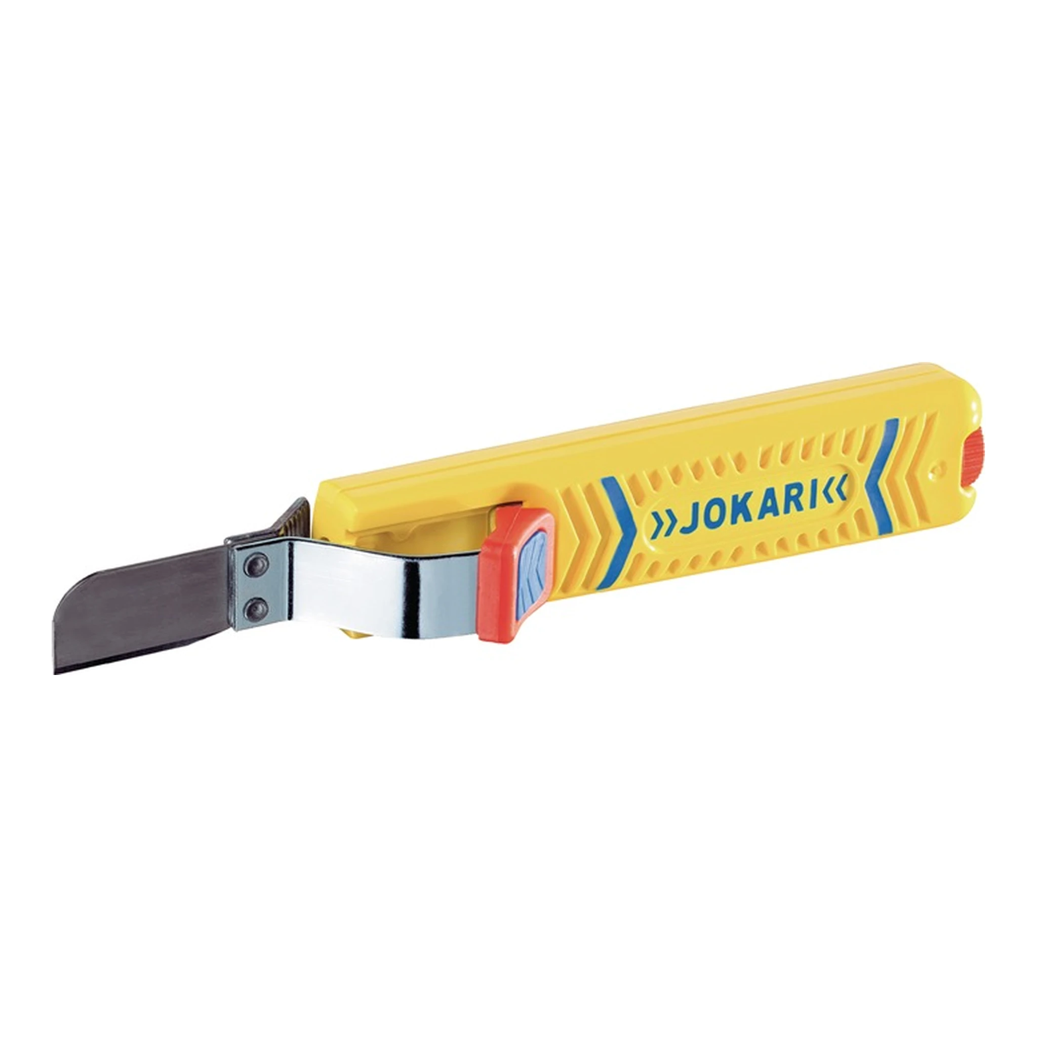 JOKARI | Abisoliermesser Secura No. 28G | Gesamtlänge 170 mm mit gerader Klinge