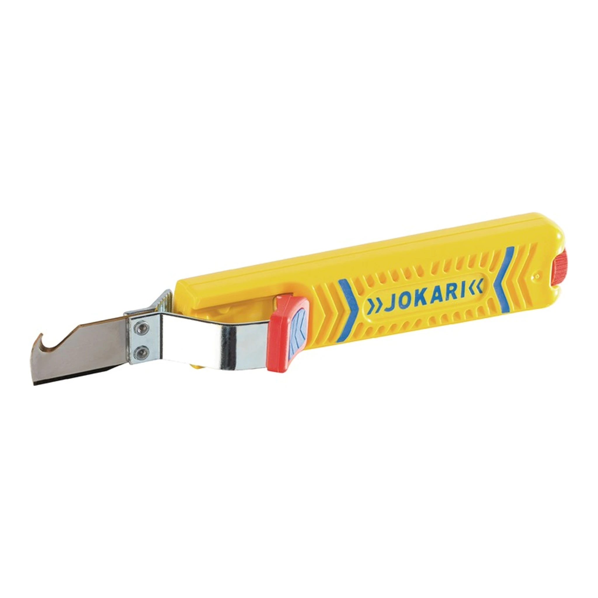 JOKARI | Abisoliermesser Secura No. 28H | Gesamtlänge 170 mm mit Hakenklinge