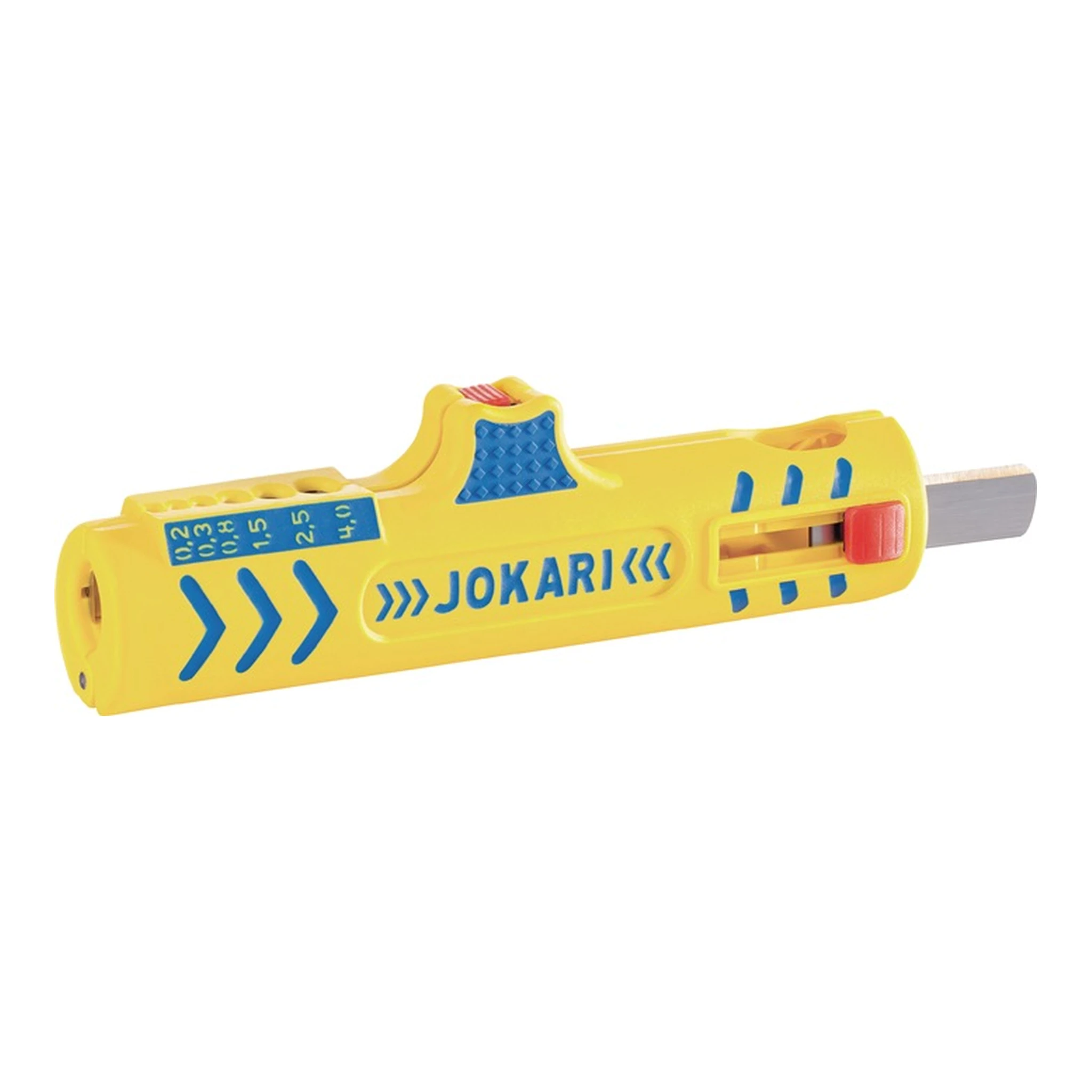 JOKARI | Abmantelungswerkzeug Secura No. 15 | Gesamtlänge 124 mm Arbeitsbereich Ø 8 - 13 mm