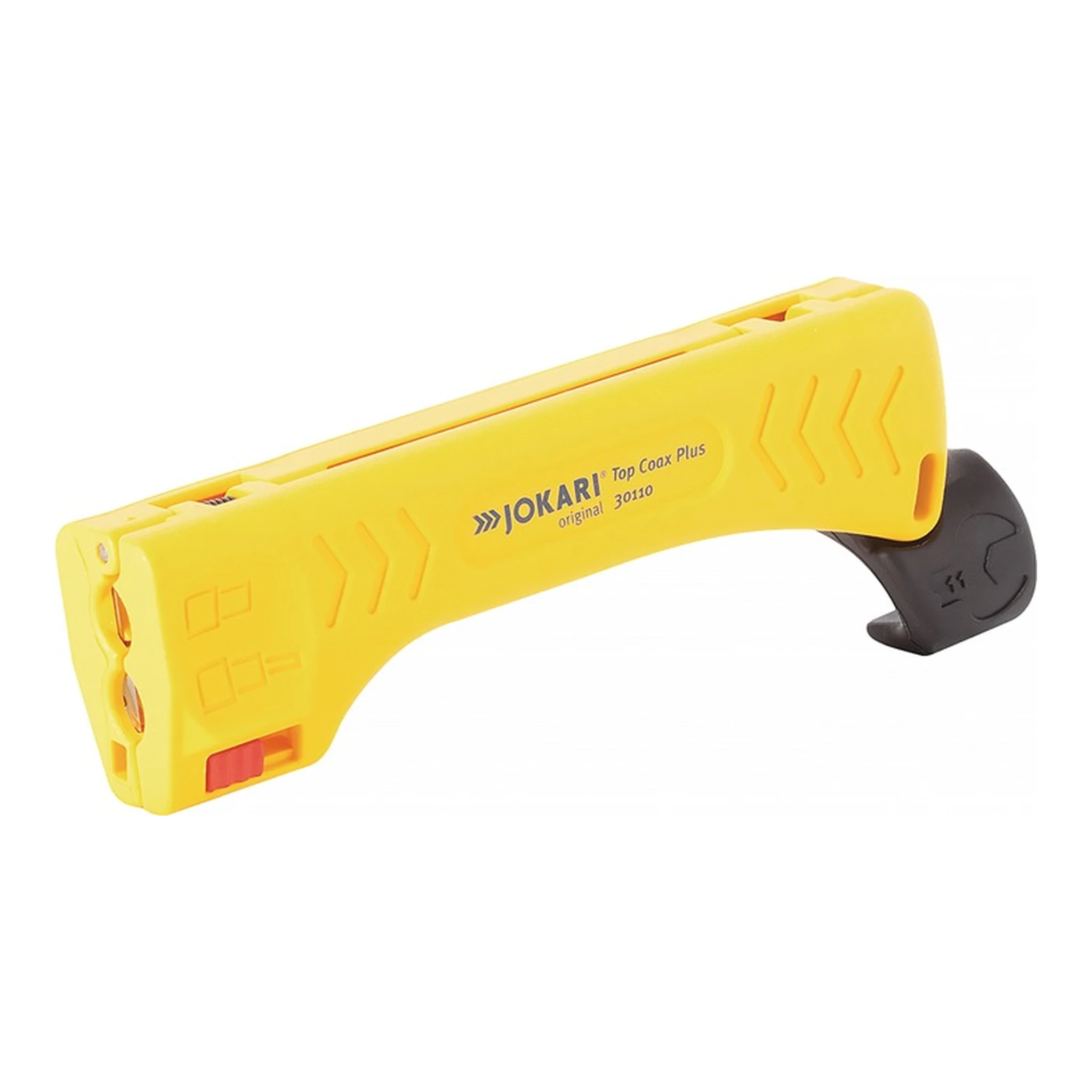 JOKARI | Abmantelungswerkzeug Top Coax Plus | Gesamtlänge 115,4 mm Arbeitsbereich Ø 4,8 - 7,5 mm