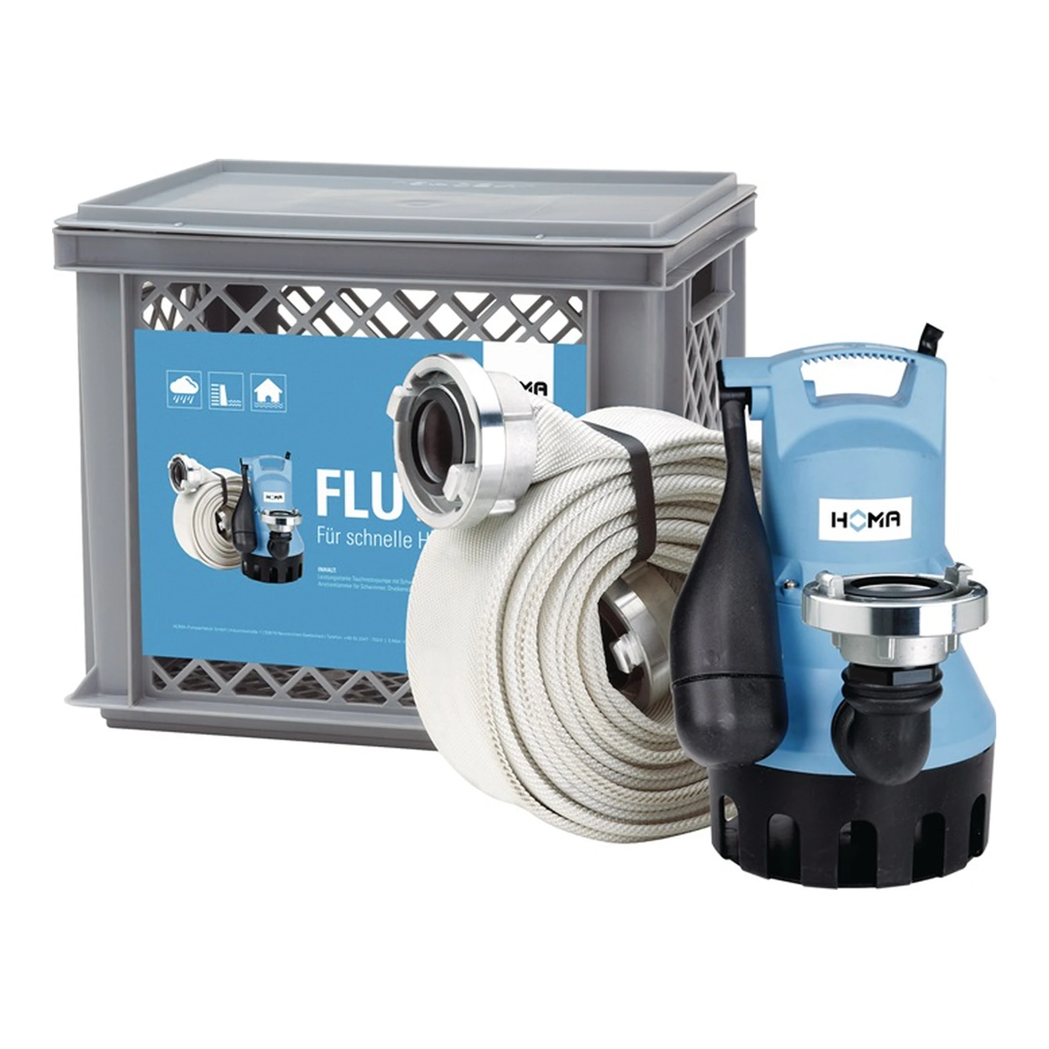 HOMA | Flut-Set C150 WA | 12500 l/h 10,5 m