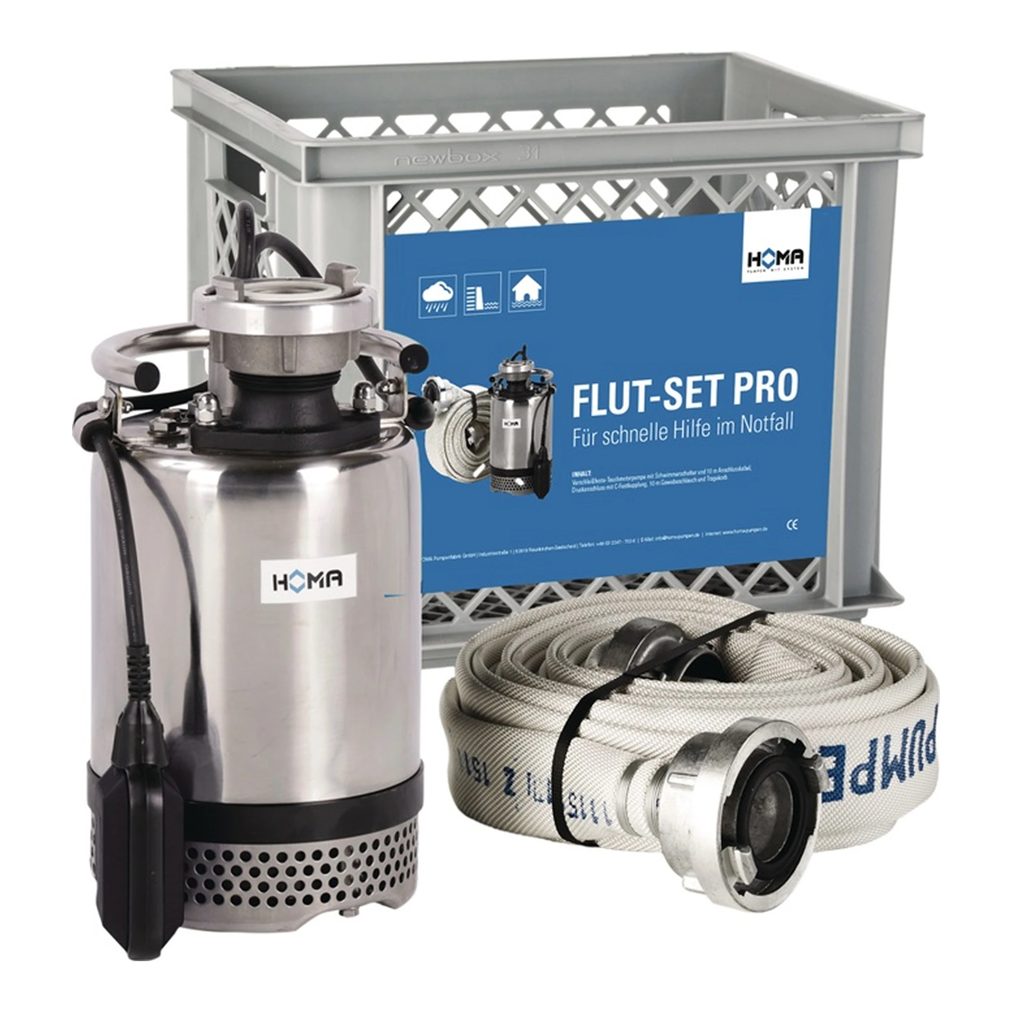 HOMA | Flut-Set PRO | 15,5 m³/h 12 m