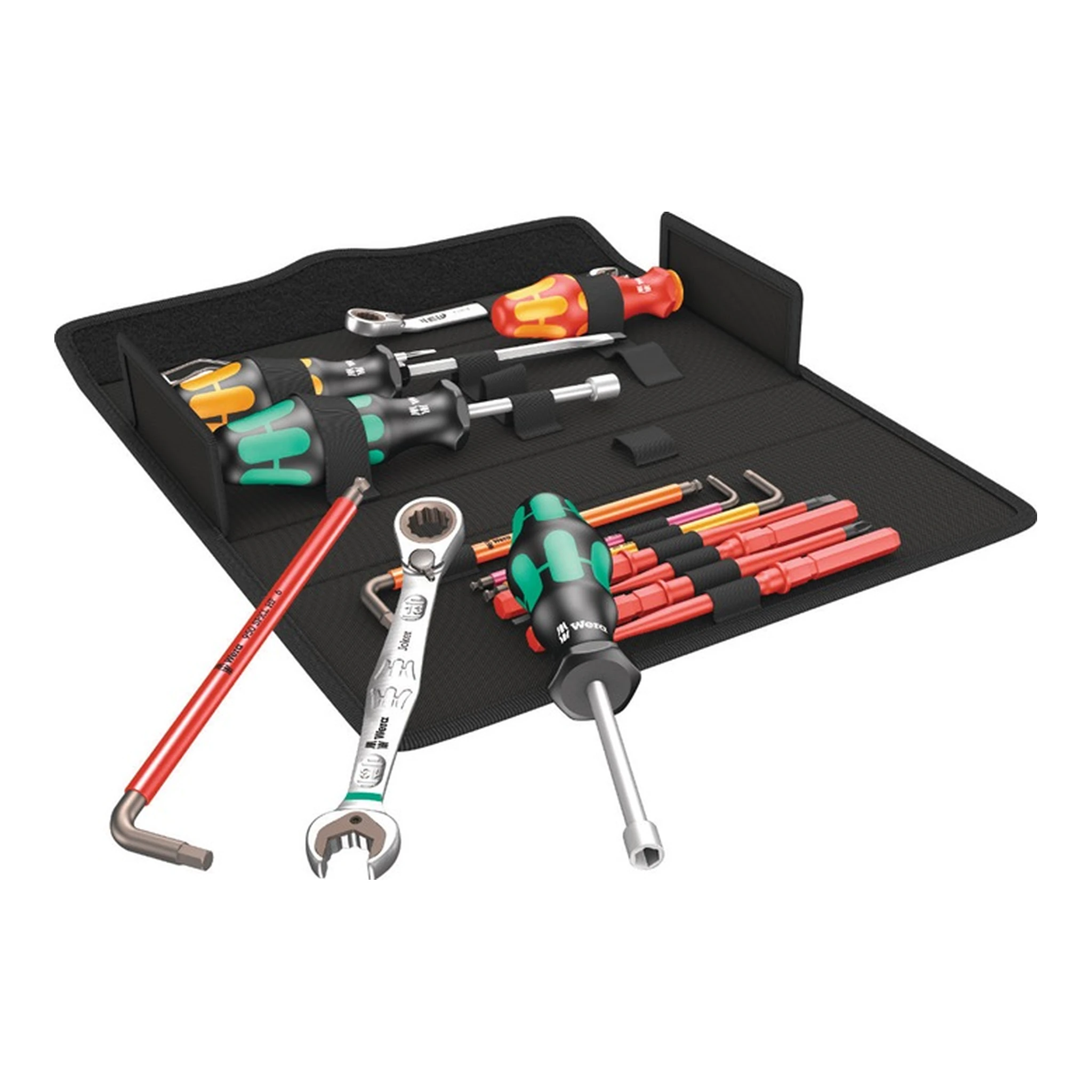 WERA | Werkzeug-Set KK SH 2 | 15-teilig für Sanitär- und Heizungsinstallationen