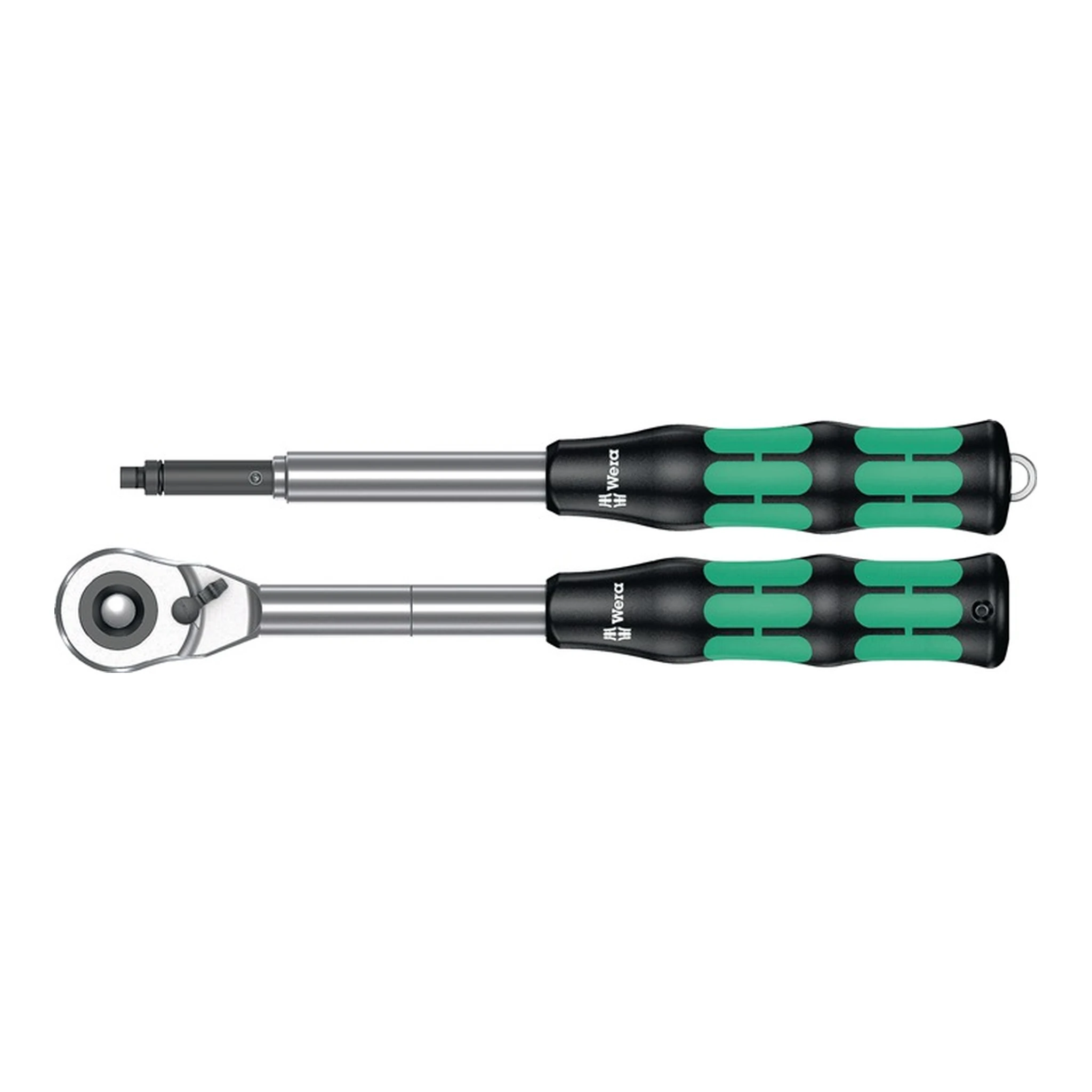 WERA | Hebelumschaltknarre 8006 Zyklop Hybrid Set | 1/2 ″ 72 Zähne Umschalthebel